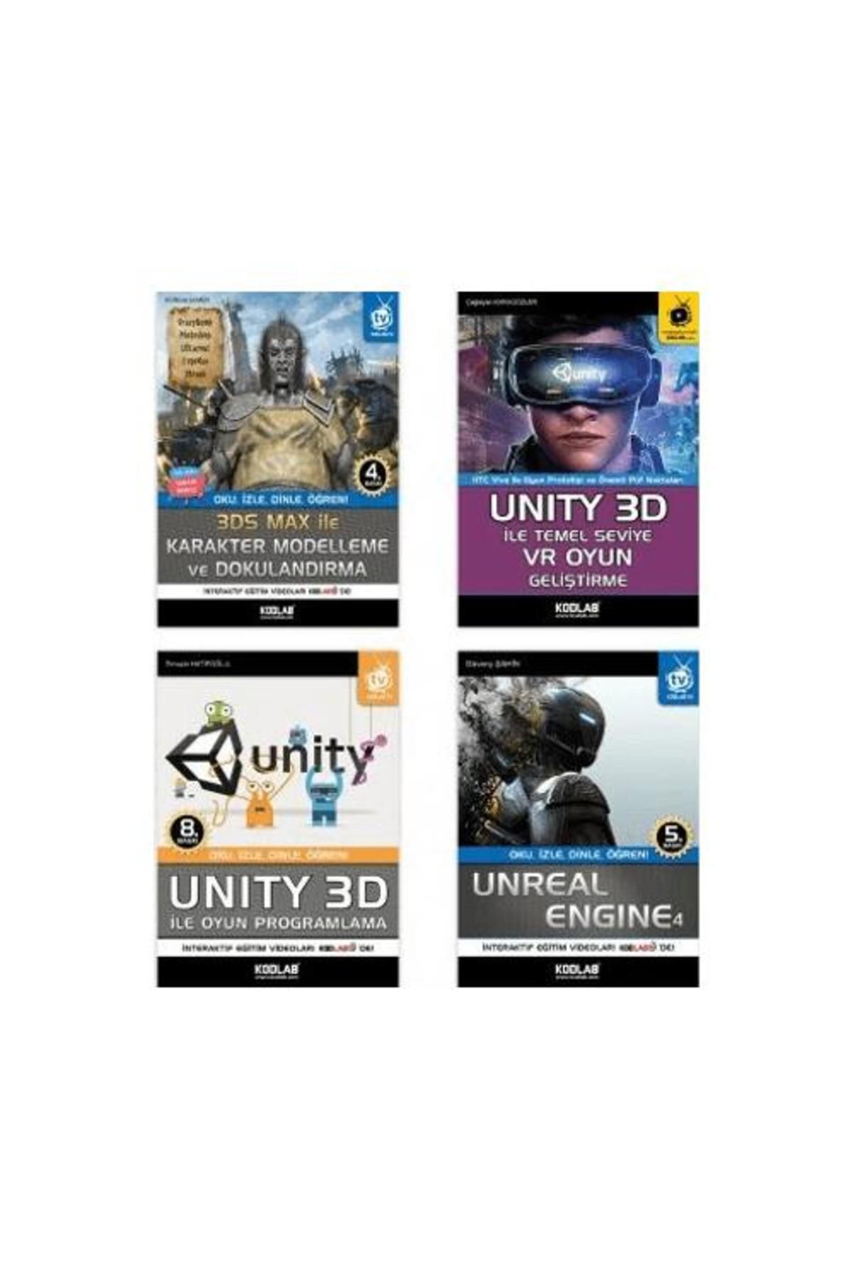 Kodlab Yayın Dağıtım Oyun Programlama Seti 6 (4 Kitap Takım)