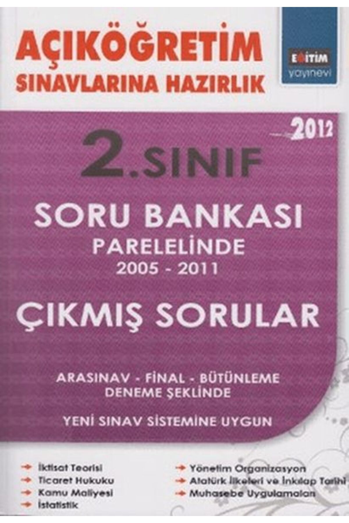 Eğitim Yayınevi 2. Sınıf Açıköğretim Sınavlarına Hazırlık