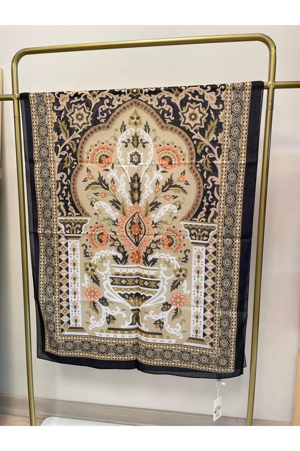 MENESSA Pamuk Soft Marrakech Desen Şal