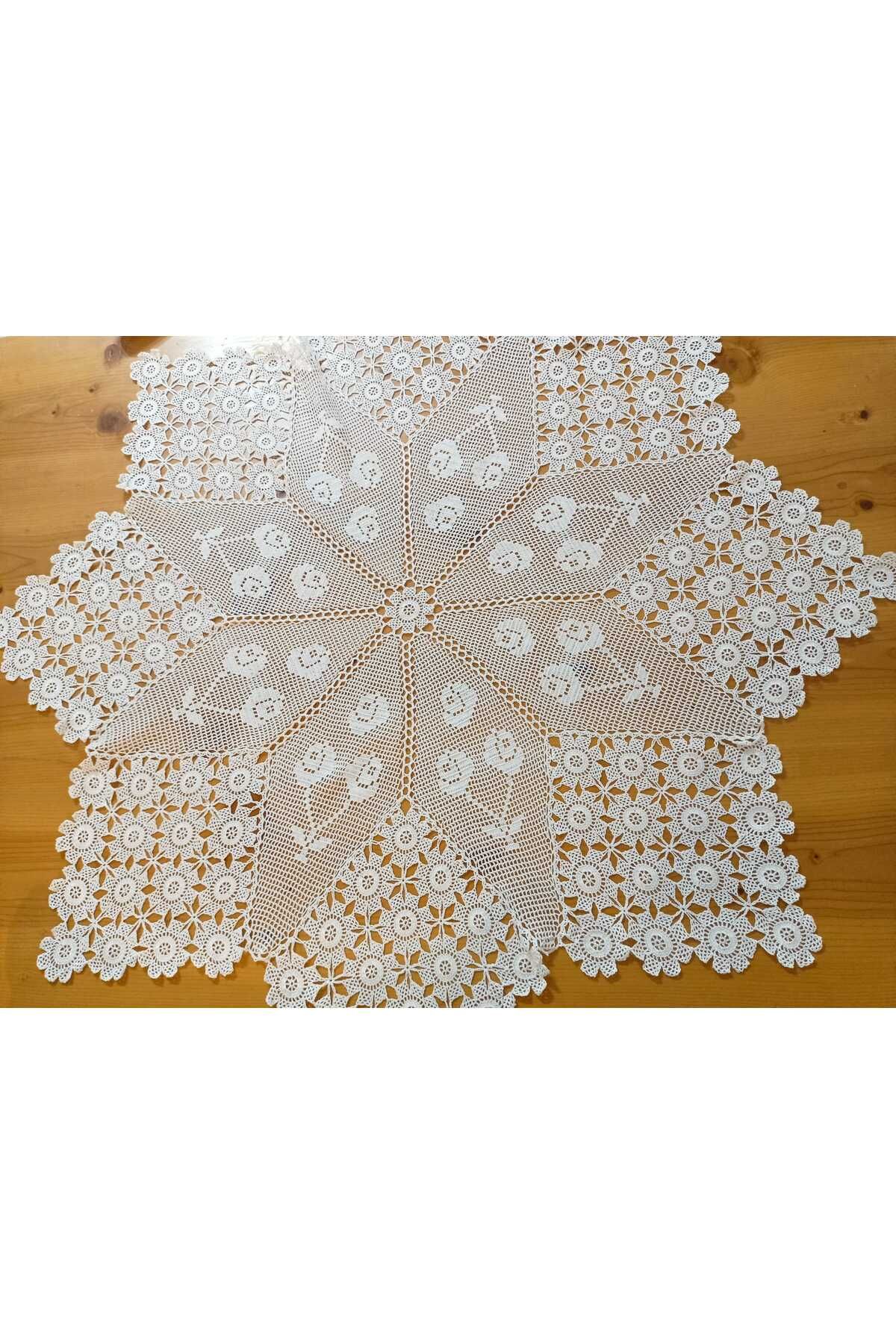 BLUE ROSE BİJUTERİ ÇEYİZLİK DANTEL FİSKOS ÖRTÜSÜ M2