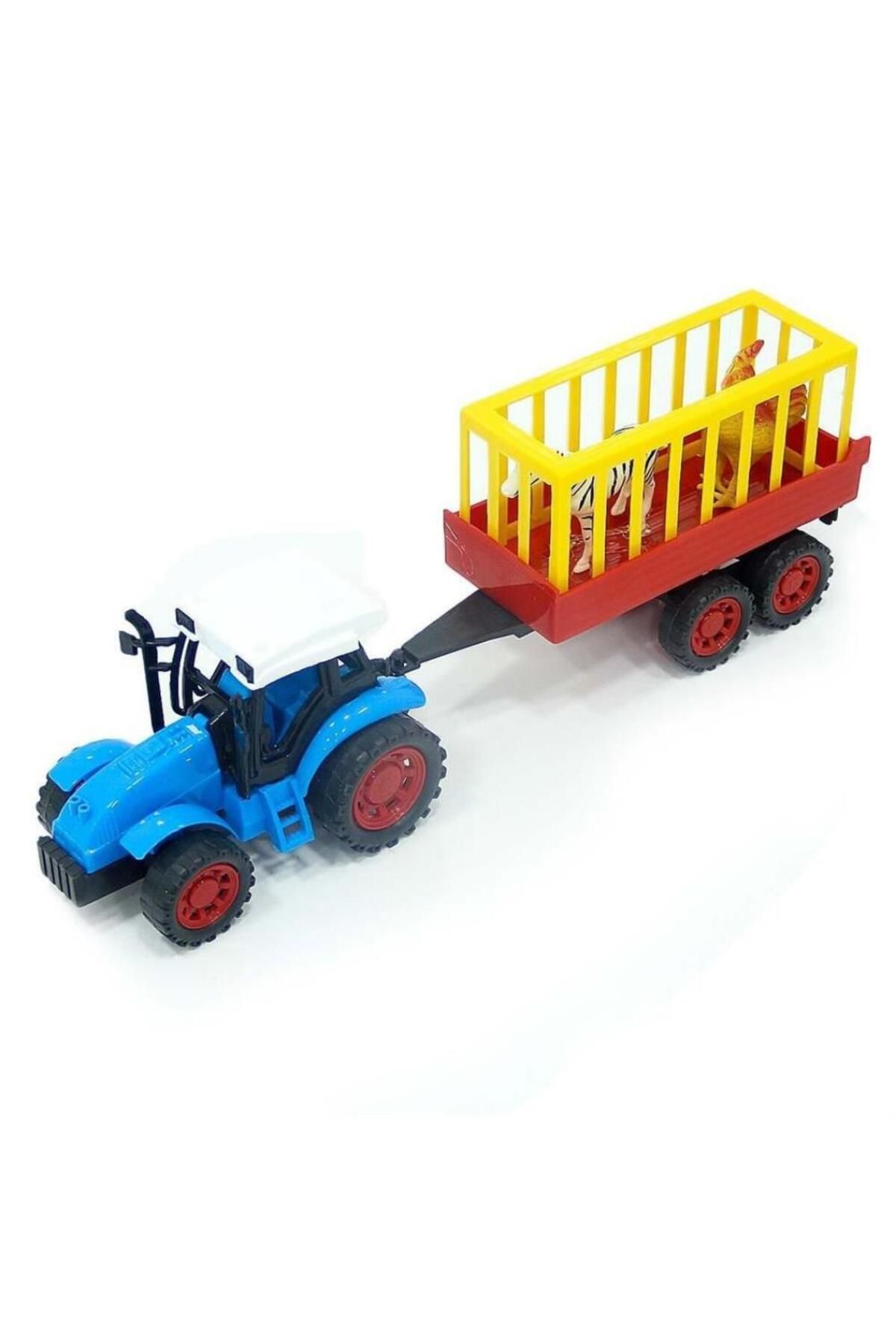merland benvecocuk Meyve Taşıyan Römorklu Traktör - K0682 (Lisinya)