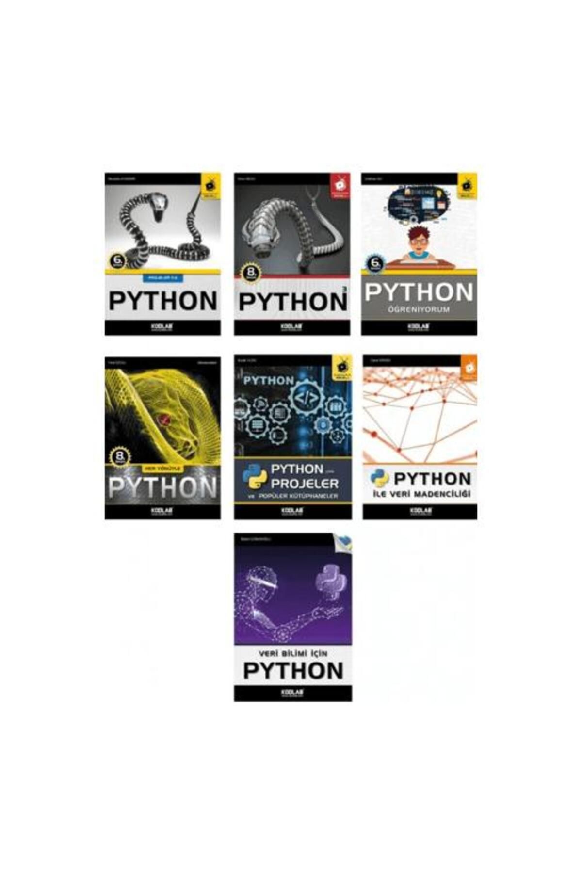 Kodlab Yayın Dağıtım Süper Python Seti 3 (7 Kitap Takım)