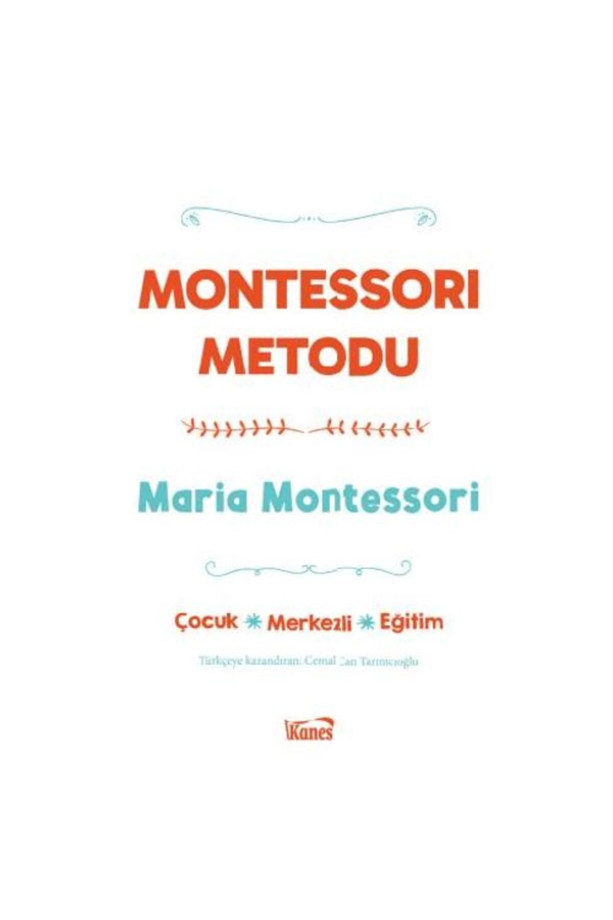 Kanes Yayınları Montessori Metodu