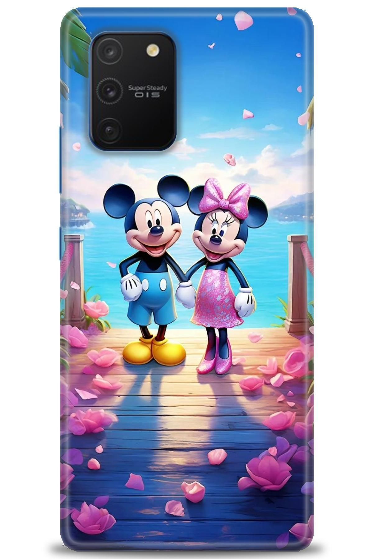 CooperTech Samsung Galaxy S10 Lite İle Uyumlu HD Baskılı Desenli Silikon Kılıf - 928