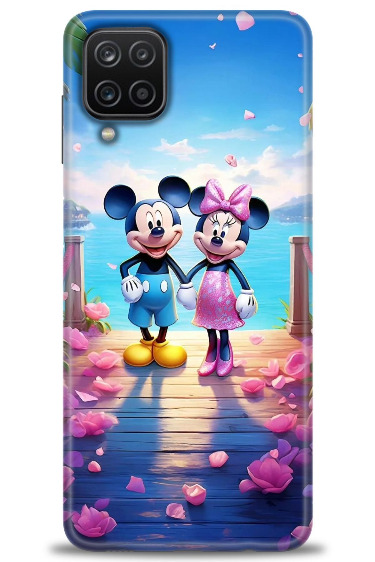 CooperTech Samsung Galaxy M12 İle Uyumlu HD Baskılı Desenli Silikon Kılıf - 928