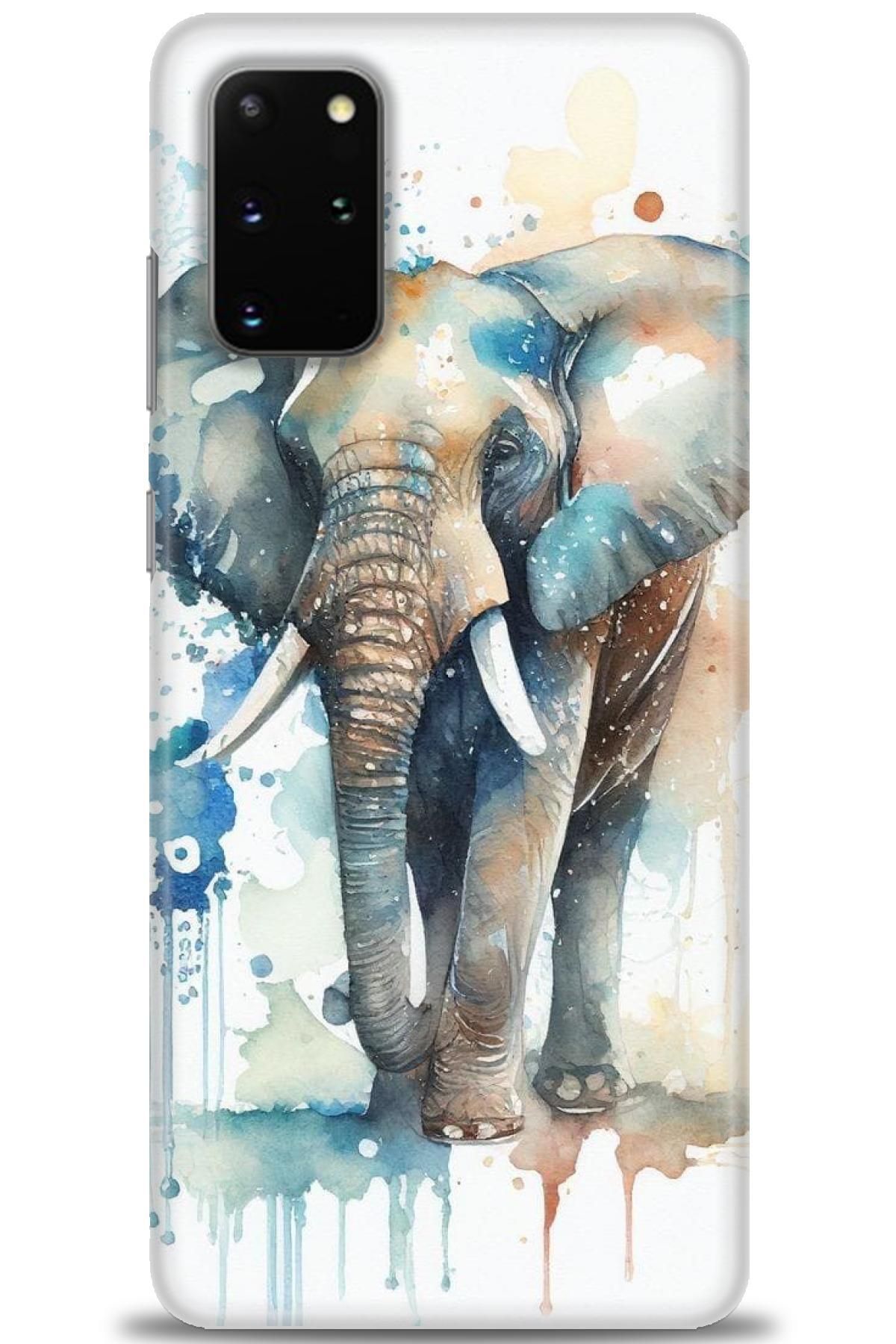 CooperTech Samsung Galaxy S20 Plus İle Uyumlu HD Baskılı Desenli Silikon Kılıf - 109