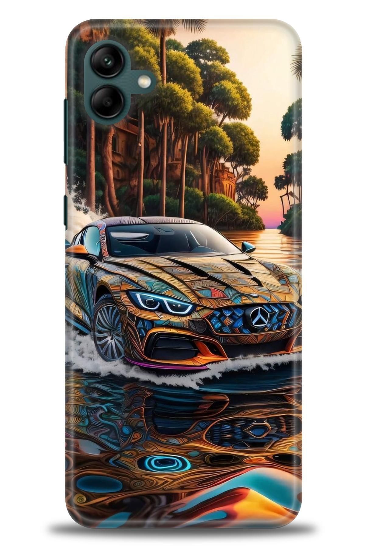 CooperTech Samsung Galaxy A04 İle Uyumlu HD Baskılı Desenli Silikon Kılıf - 577