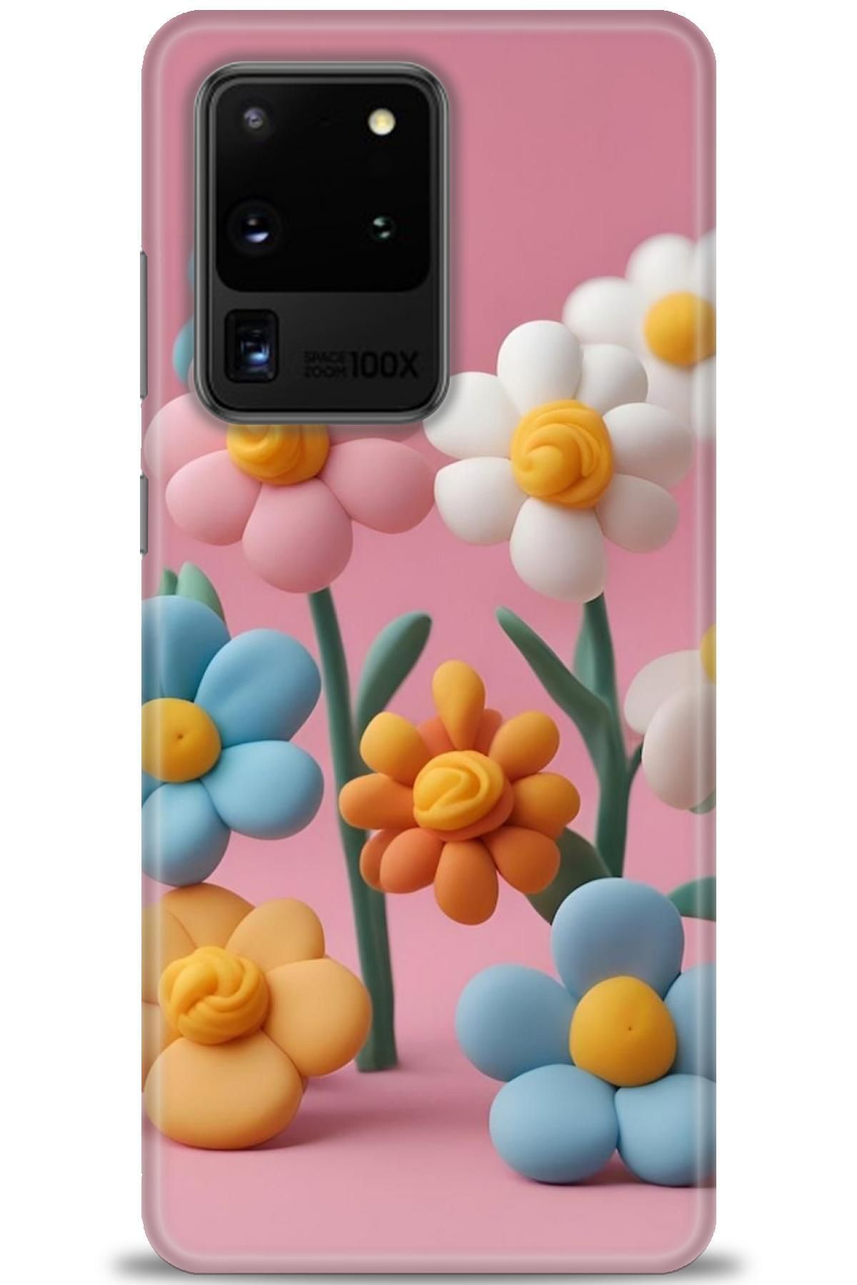 CooperTech Samsung Galaxy S20 Utra İle Uyumlu HD Baskılı Desenli Silikon Kılıf - 531