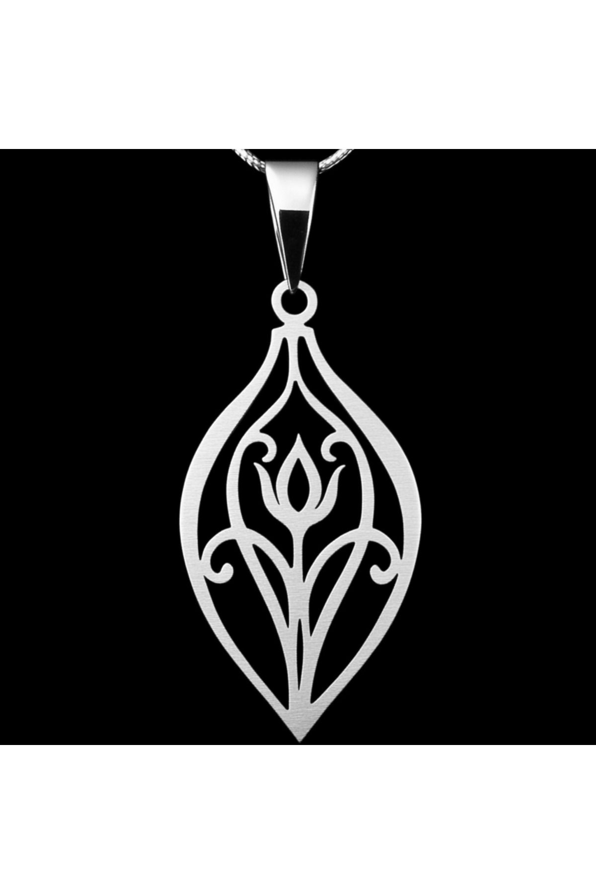 TabiTela 925 Ayar gümüş kolye çiçek SM3787