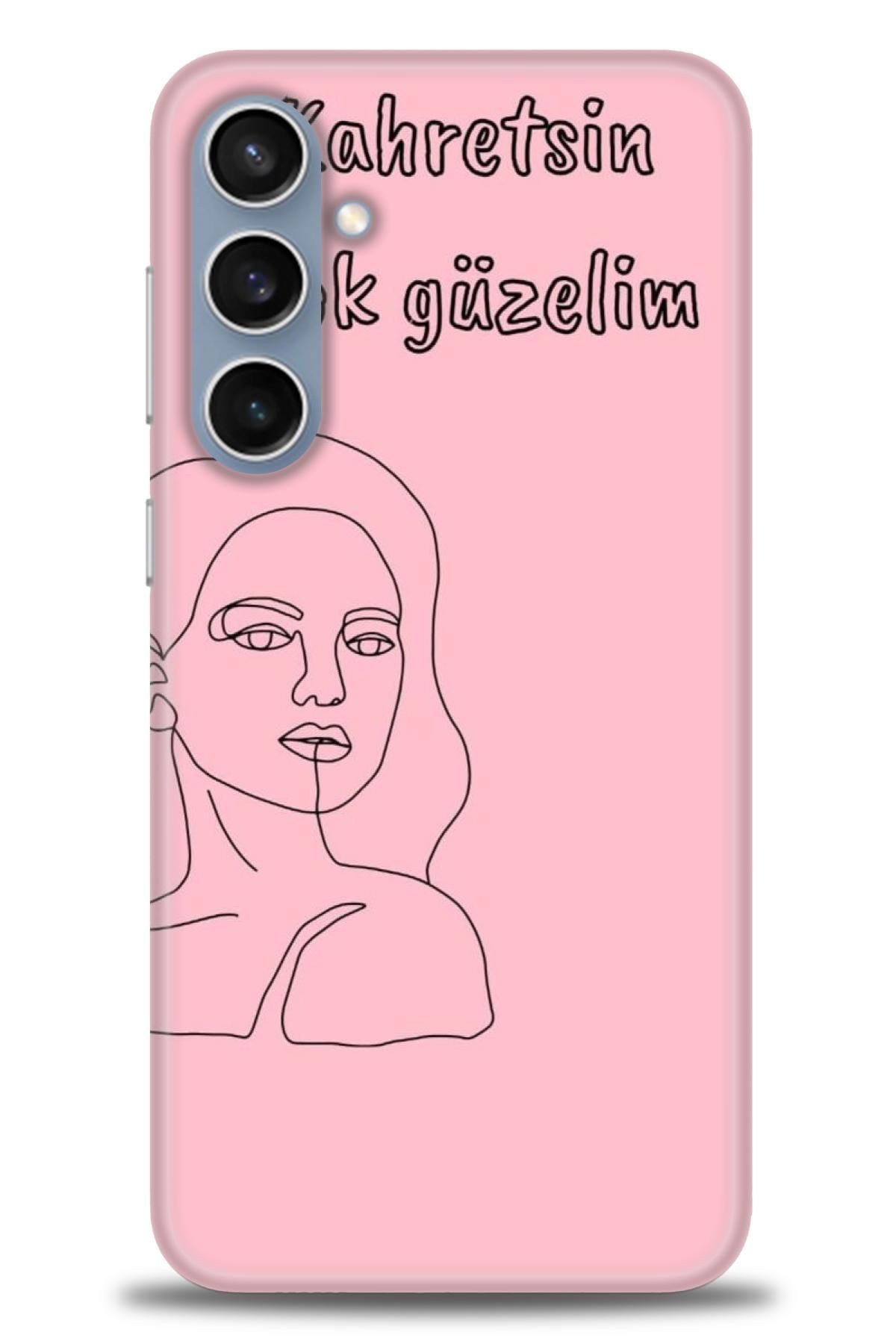CooperTech Samsung Galaxy S24 İle Uyumlu HD Baskılı Desenli Silikon Kılıf - 207