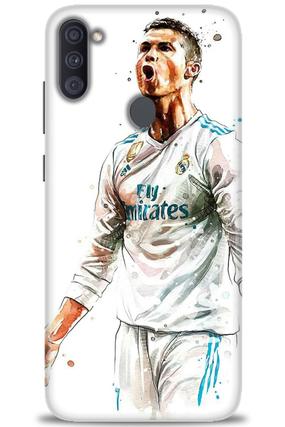CooperTech Samsung Galaxy A11 İle Uyumlu HD Baskılı Desenli Silikon Kılıf - 865