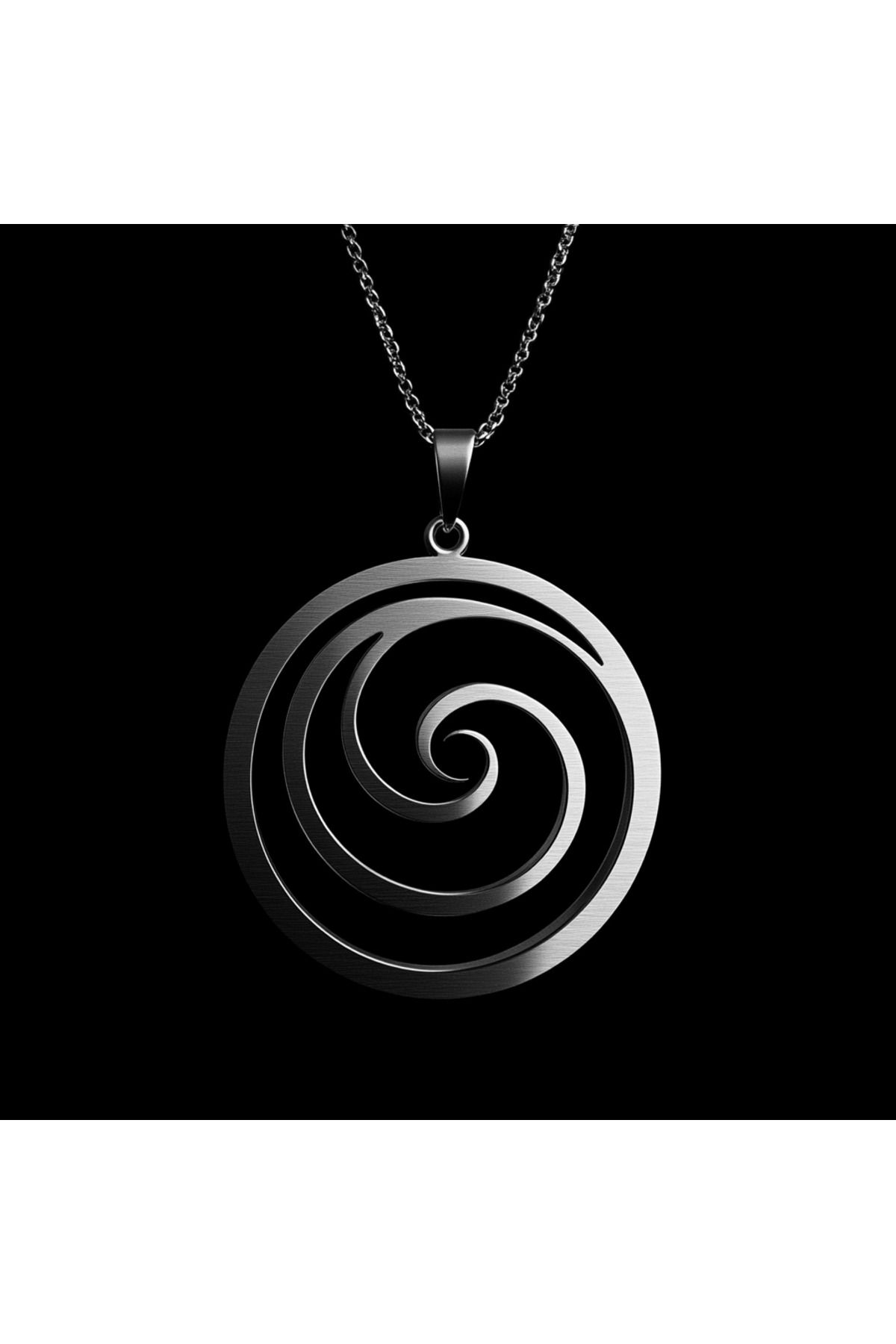 TabiTela 925 Ayar gümüş kolye galaksi spiral SM4666