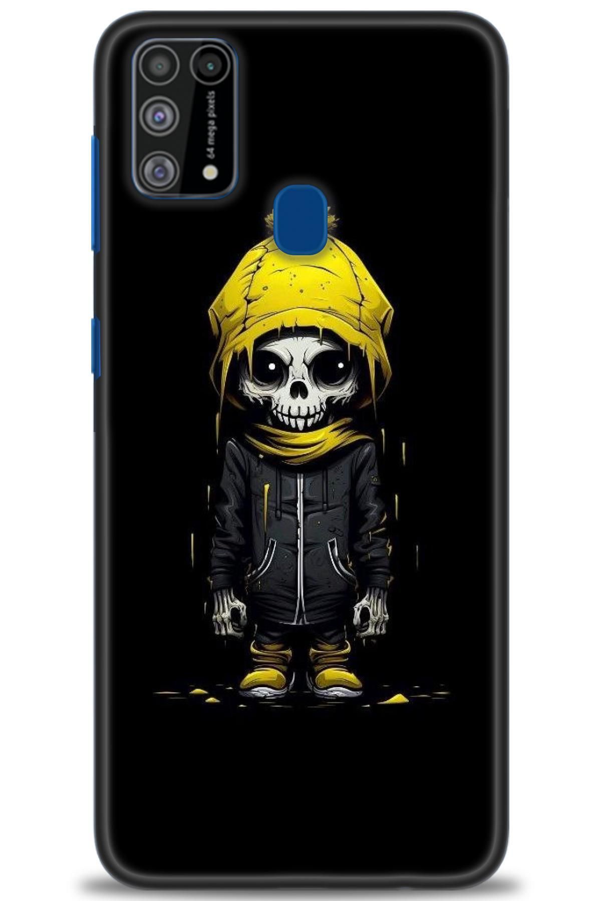 CooperTech Samsung Galaxy M31 İle Uyumlu HD Baskılı Desenli Silikon Kılıf - 432