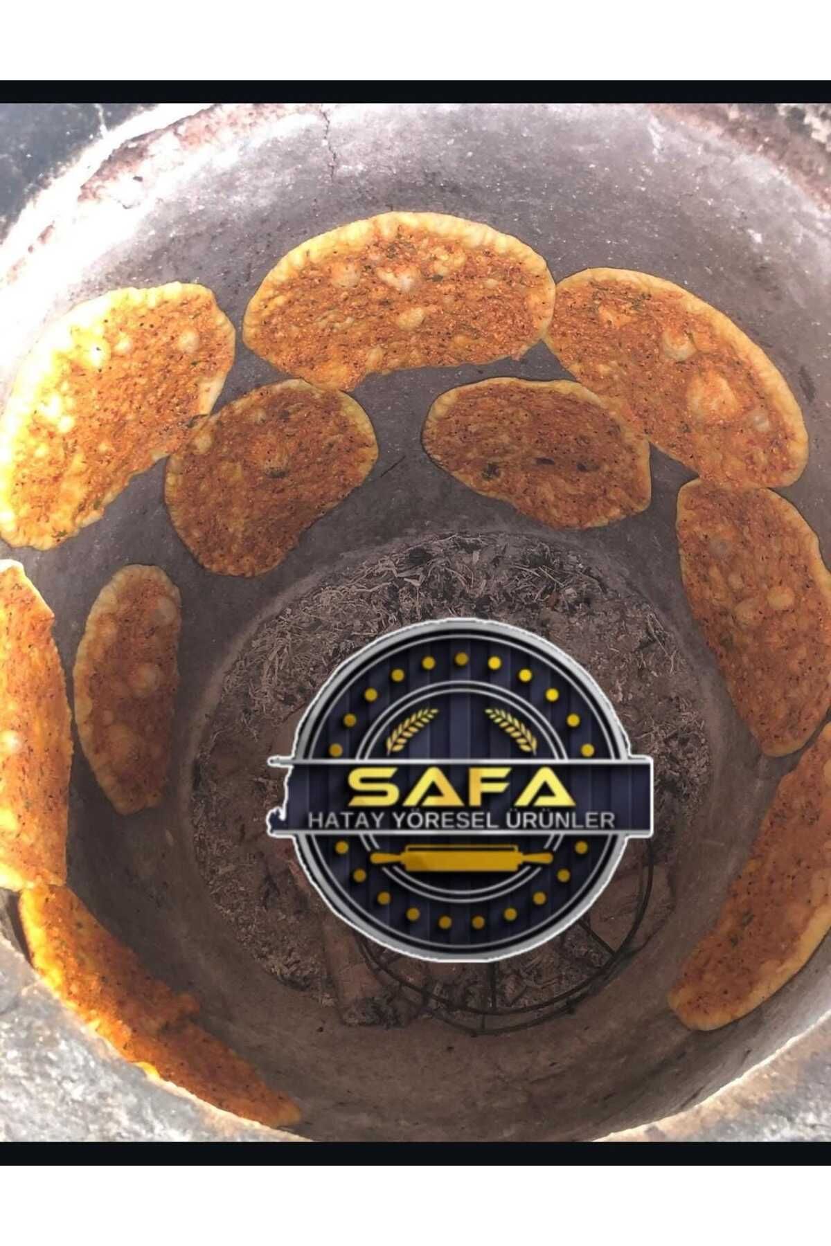 SAFA HATAY YÖRESEL ÜRÜNLER Hatay Bi̇berli̇ Katikli Ekmek 10 Adet