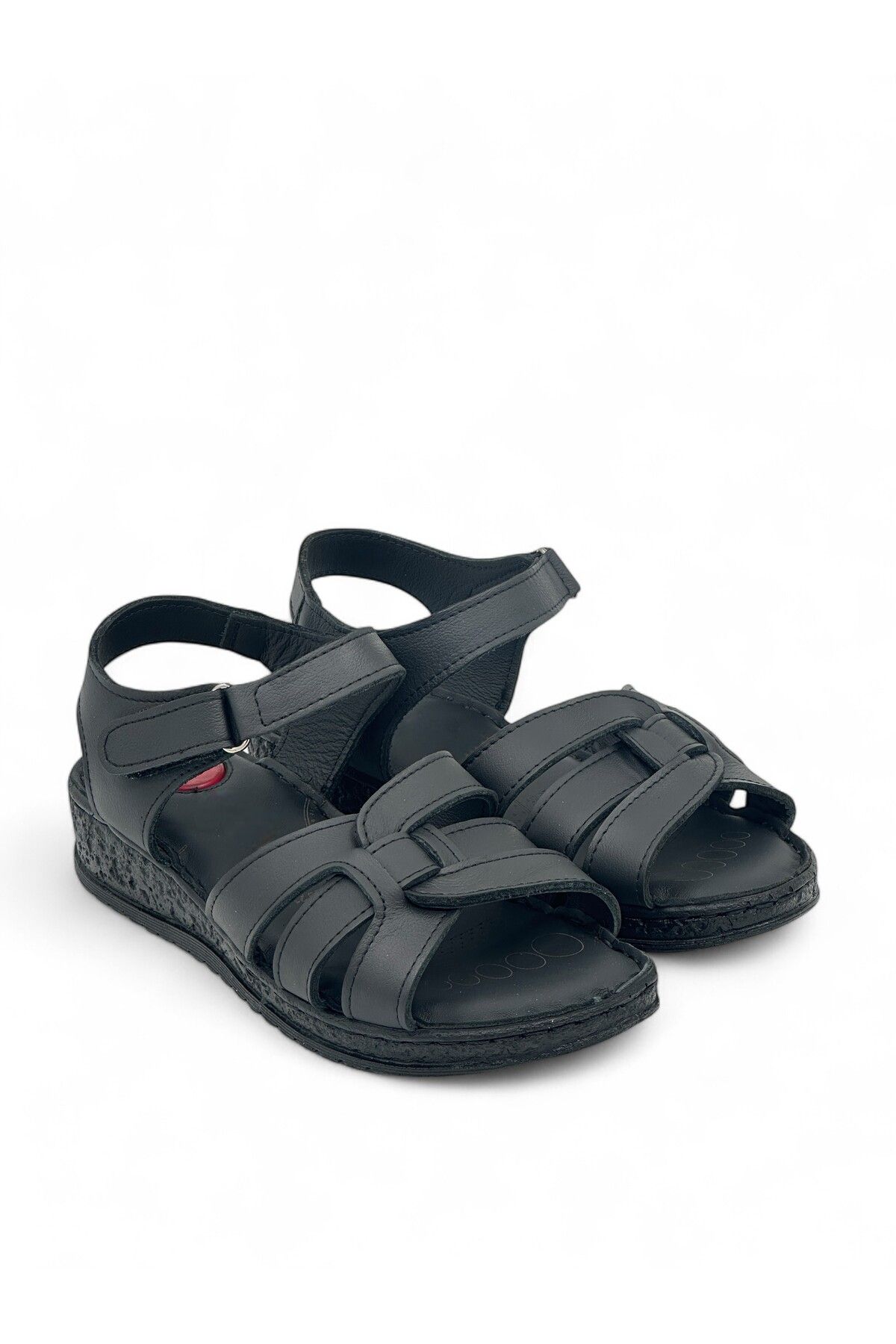 RAVZADERİ %100 Hakiki Deri Ortopedik Comfort Kadın Sandalet