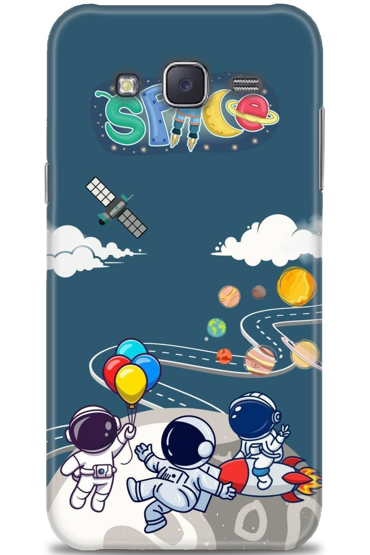 CooperTech Samsung Galaxy J5 İle Uyumlu HD Baskılı Desenli Silikon Kılıf - 298