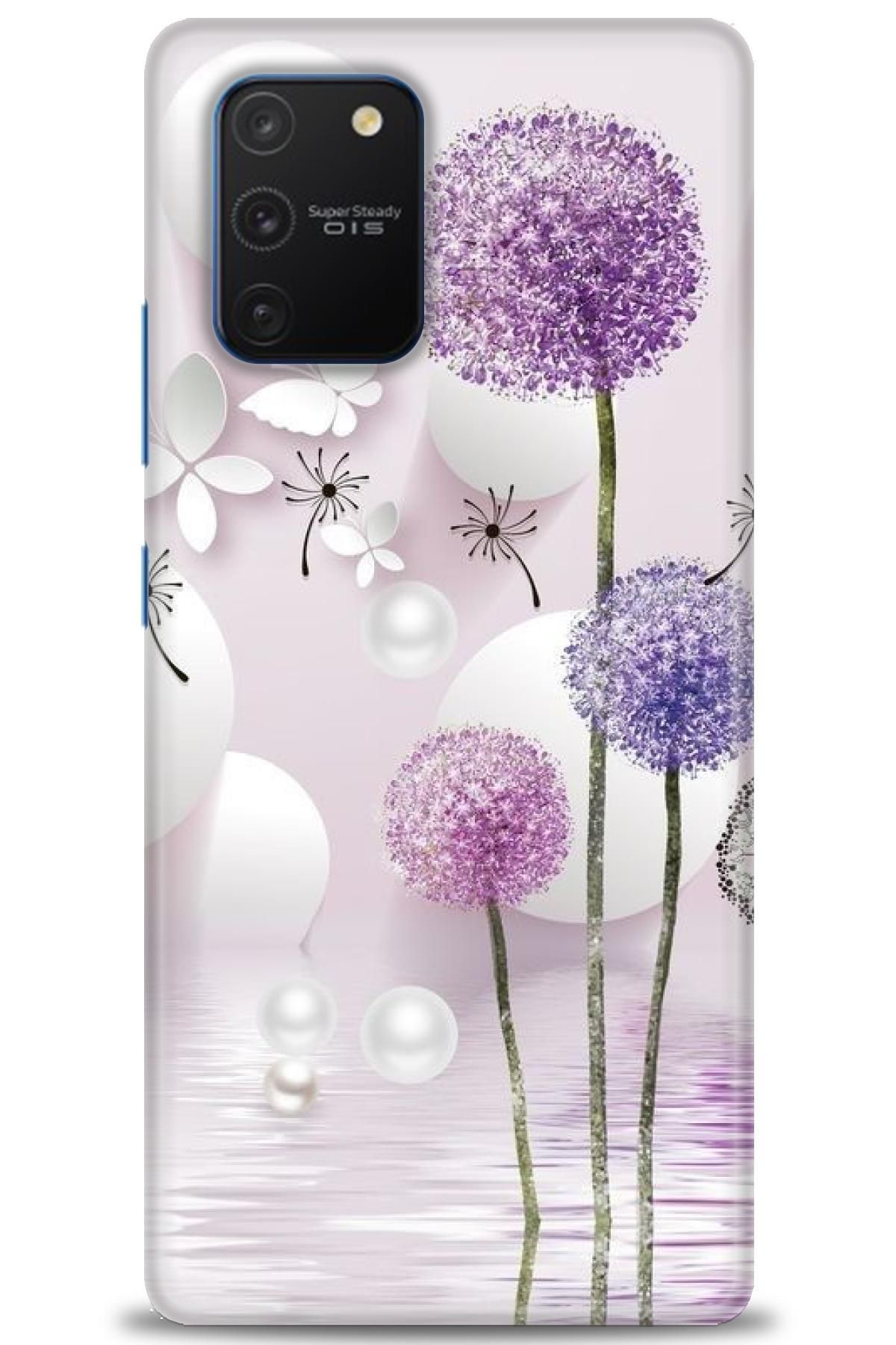 CooperTech Samsung Galaxy A91 İle Uyumlu HD Baskılı Desenli Silikon Kılıf - 342