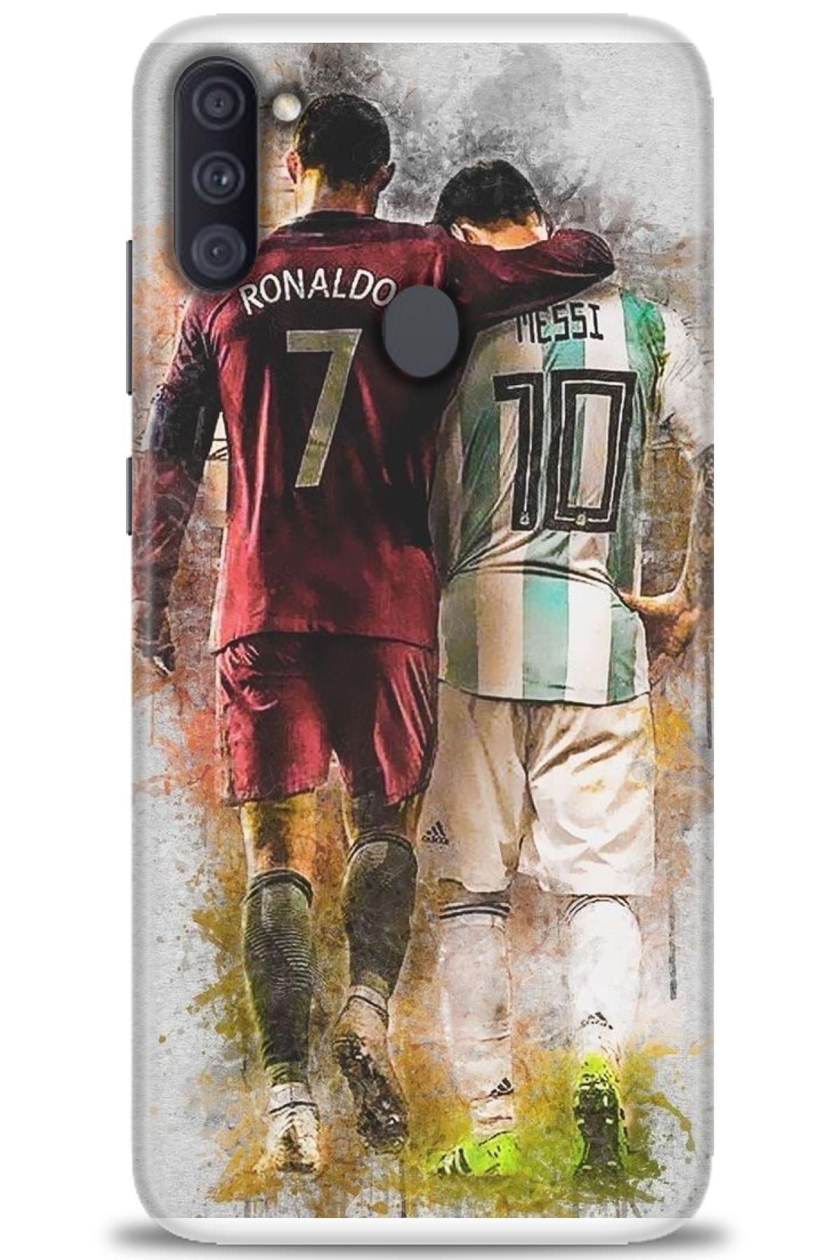 CooperTech Samsung Galaxy M11 İle Uyumlu HD Baskılı Desenli Silikon Kılıf - 144