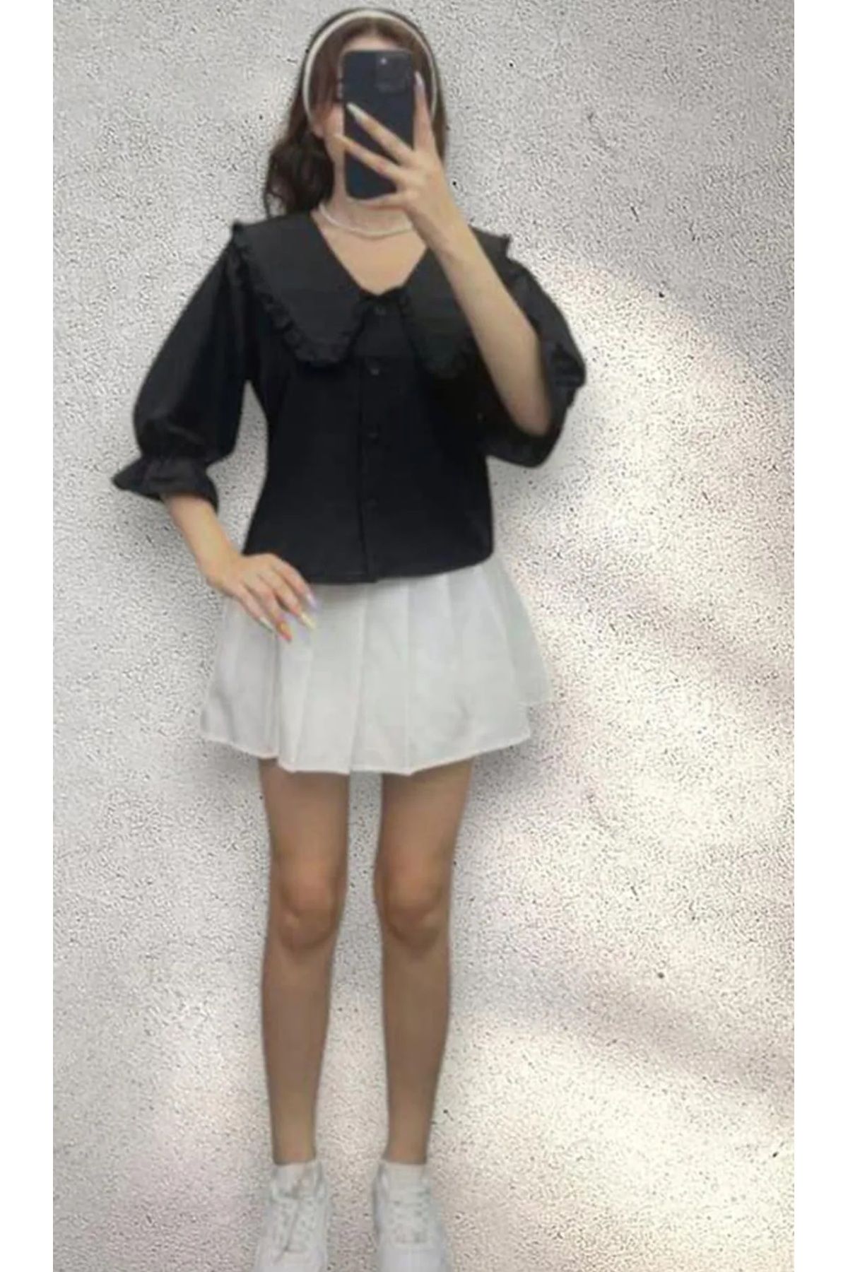 Alsor bebe yaka gömlek