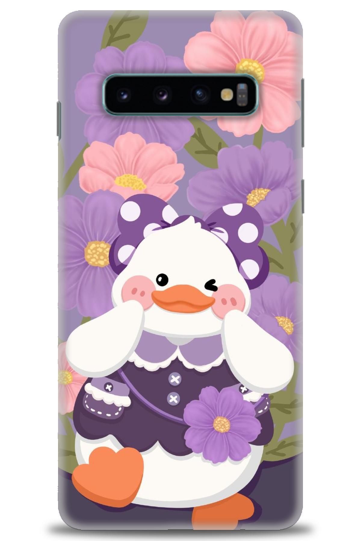 CooperTech Samsung Galaxy S10 İle Uyumlu HD Baskılı Desenli Silikon Kılıf - 874