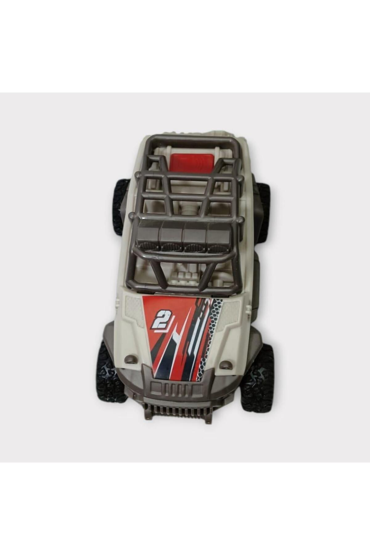 merland benvecocuk Maxx Wheels Sesli ve Işıklı Arazi Aracı Buggy - 666-18PA - Gri (Lisinya)