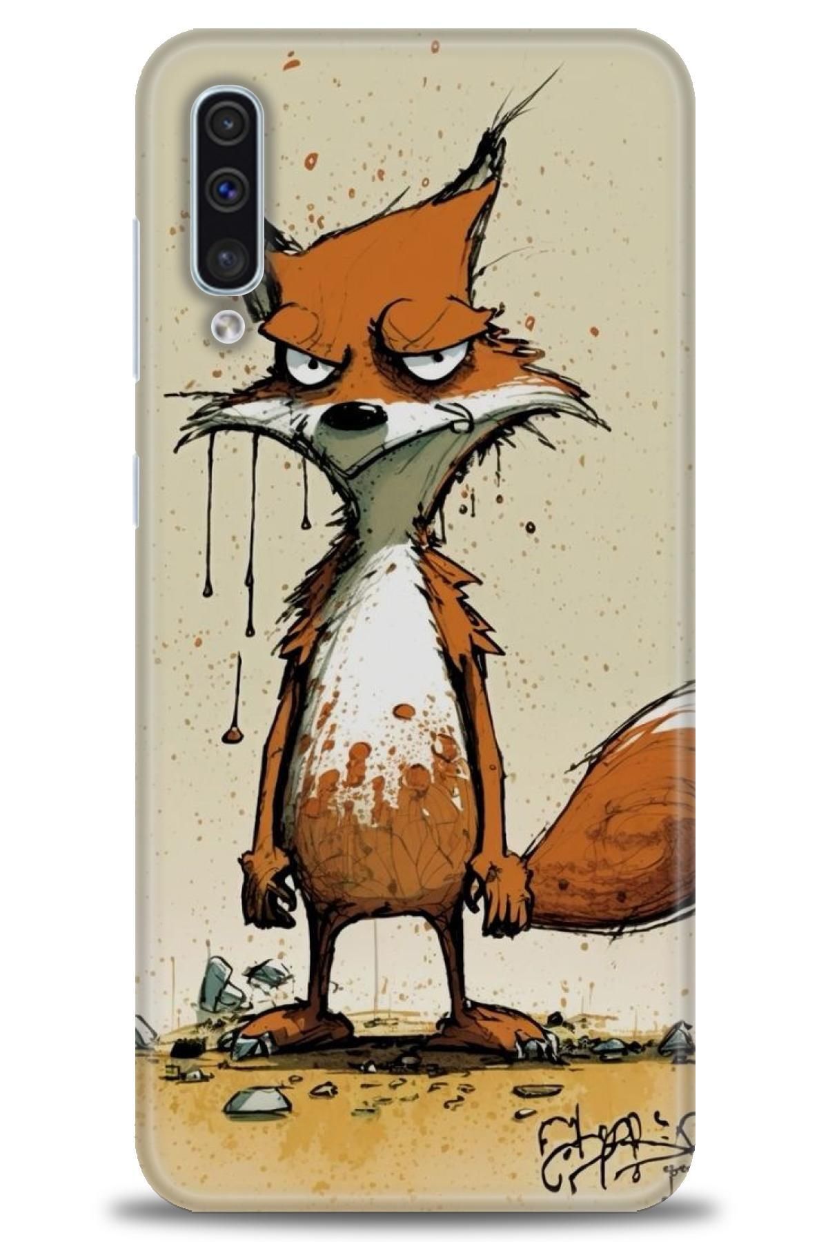 CooperTech Samsung Galaxy A50 İle Uyumlu HD Baskılı Desenli Silikon Kılıf - 487