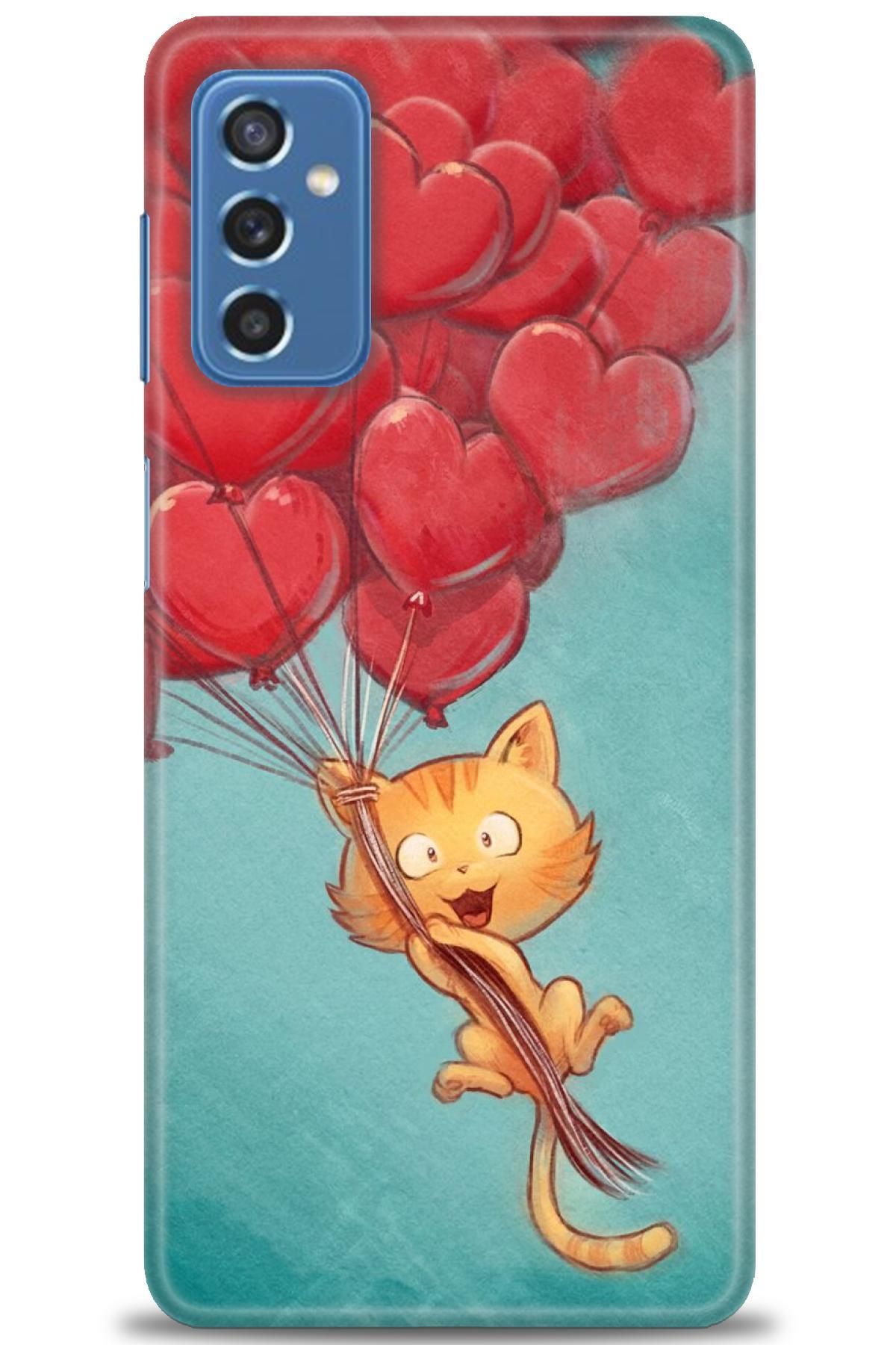 CooperTech Samsung Galaxy M52 5G İle Uyumlu HD Baskılı Desenli Silikon Kılıf - 513