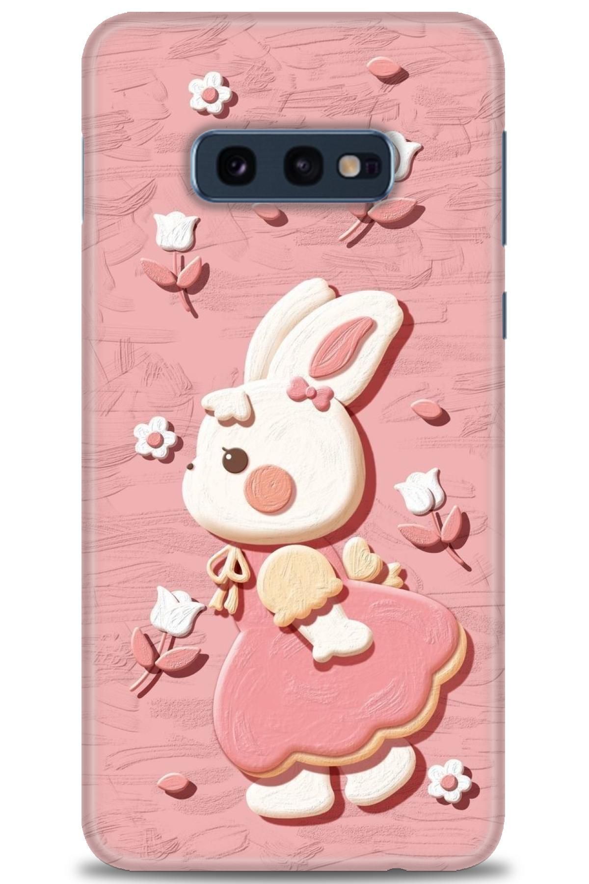 CooperTech Samsung Galaxy S10E İle Uyumlu HD Baskılı Desenli Silikon Kılıf - 838