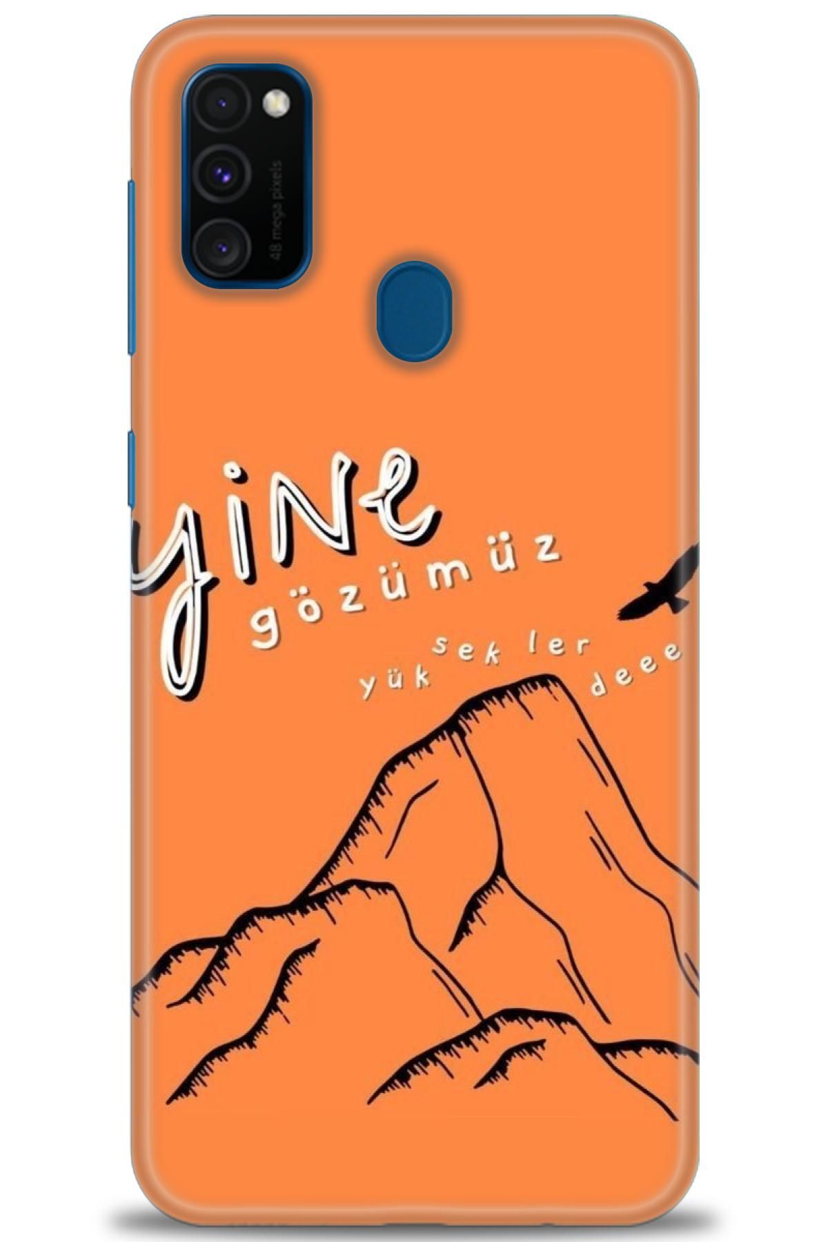 CooperTech Samsung Galaxy M30S İle Uyumlu HD Baskılı Desenli Silikon Kılıf - 1071