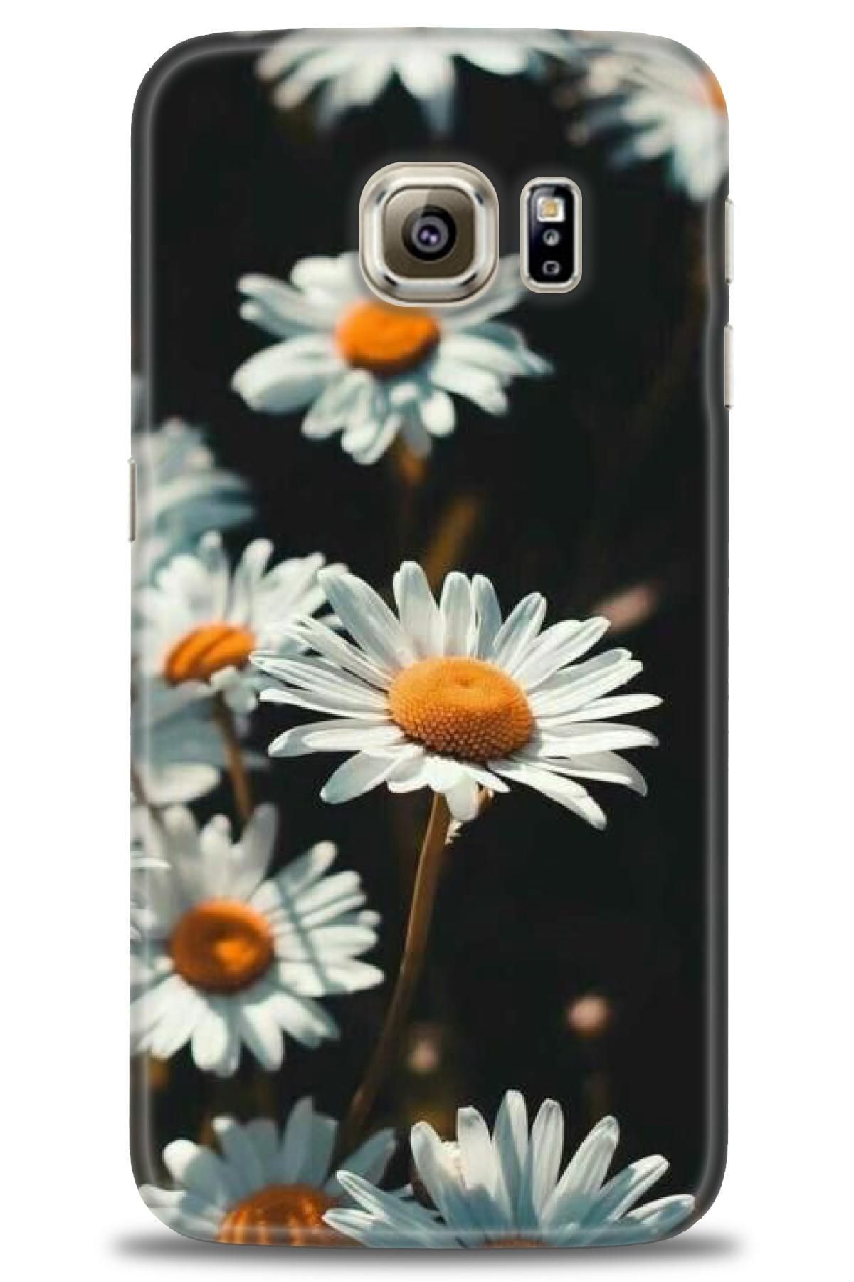 CooperTech Samsung Galaxy S6 Edge İle Uyumlu HD Baskılı Desenli Silikon Kılıf - 171