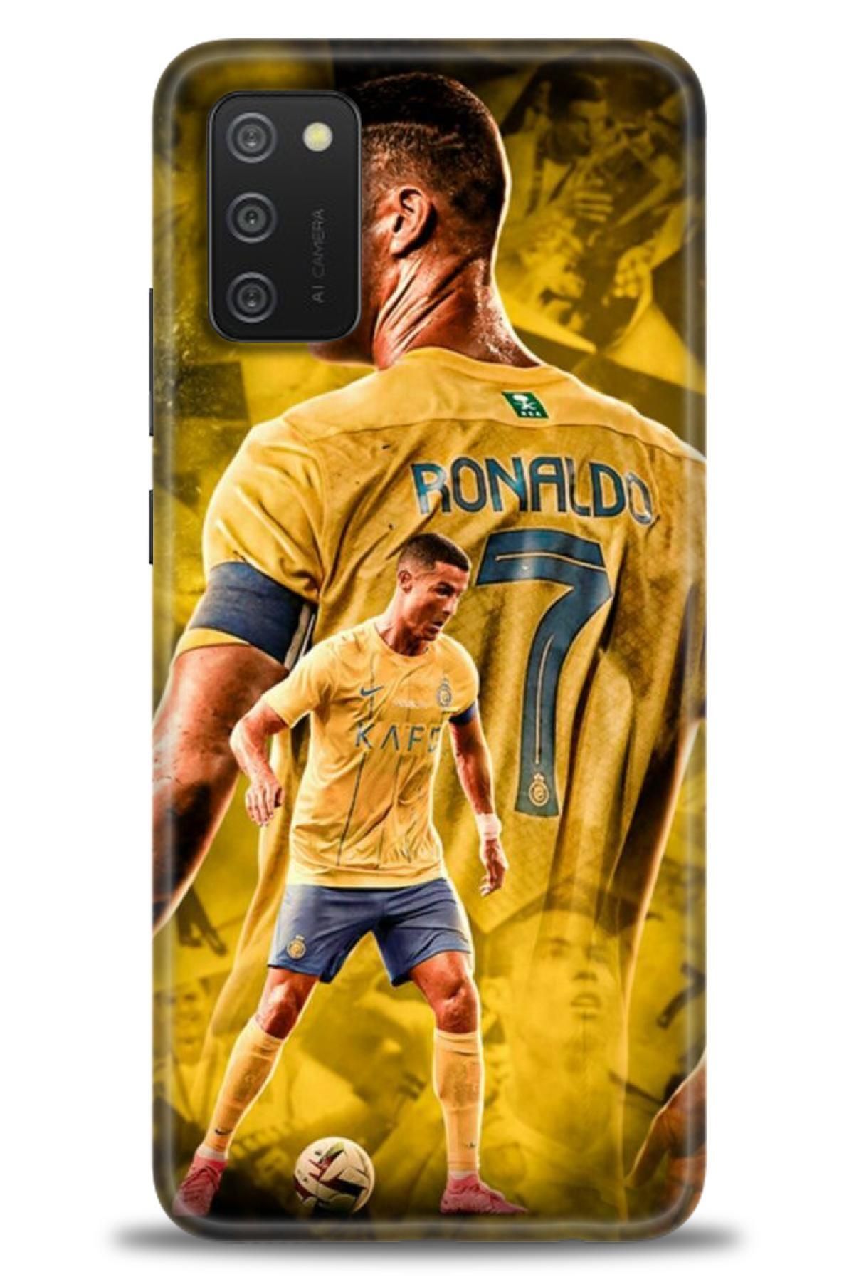 CooperTech Samsung Galaxy A03S İle Uyumlu HD Baskılı Desenli Silikon Kılıf - 711