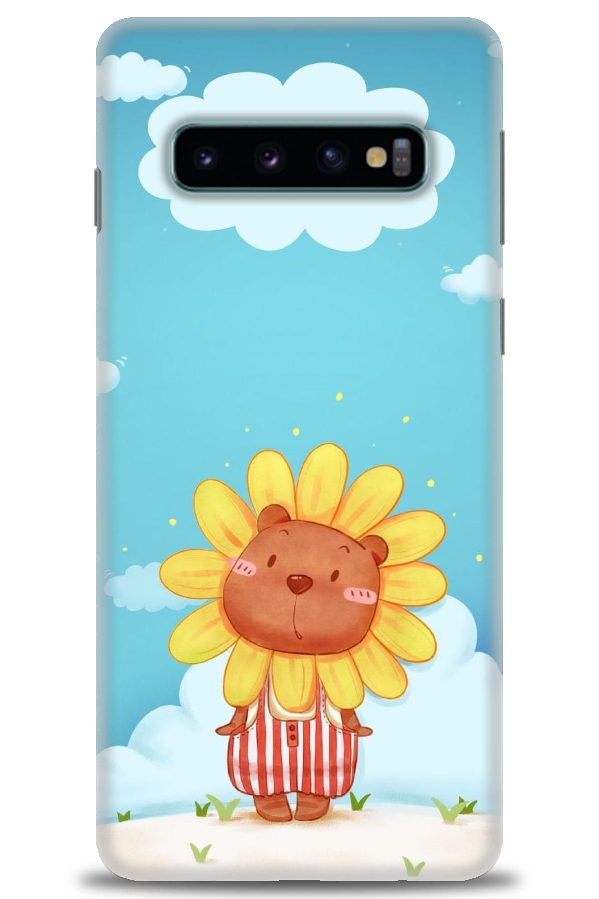 CooperTech Samsung Galaxy S10 İle Uyumlu HD Baskılı Desenli Silikon Kılıf - 423