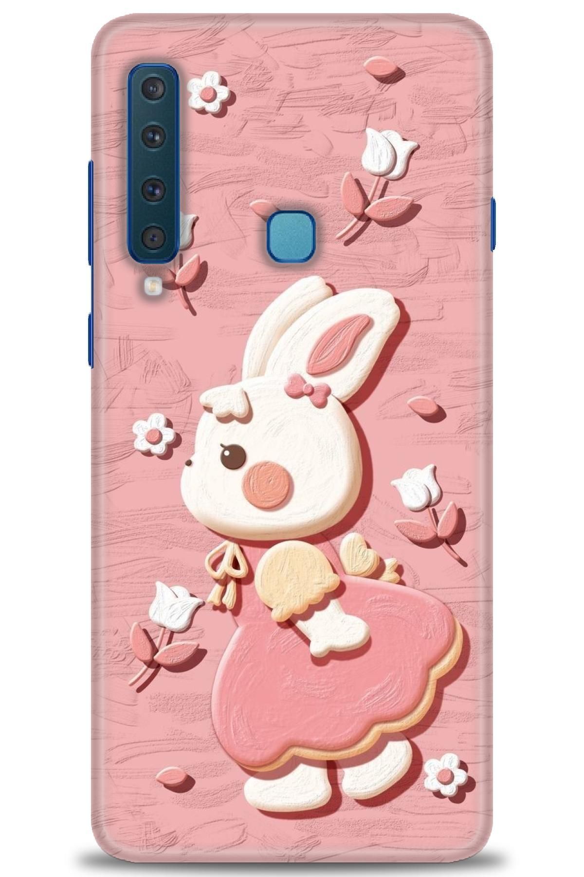CooperTech Samsung Galaxy A9 2018 İle Uyumlu HD Baskılı Desenli Silikon Kılıf - 838