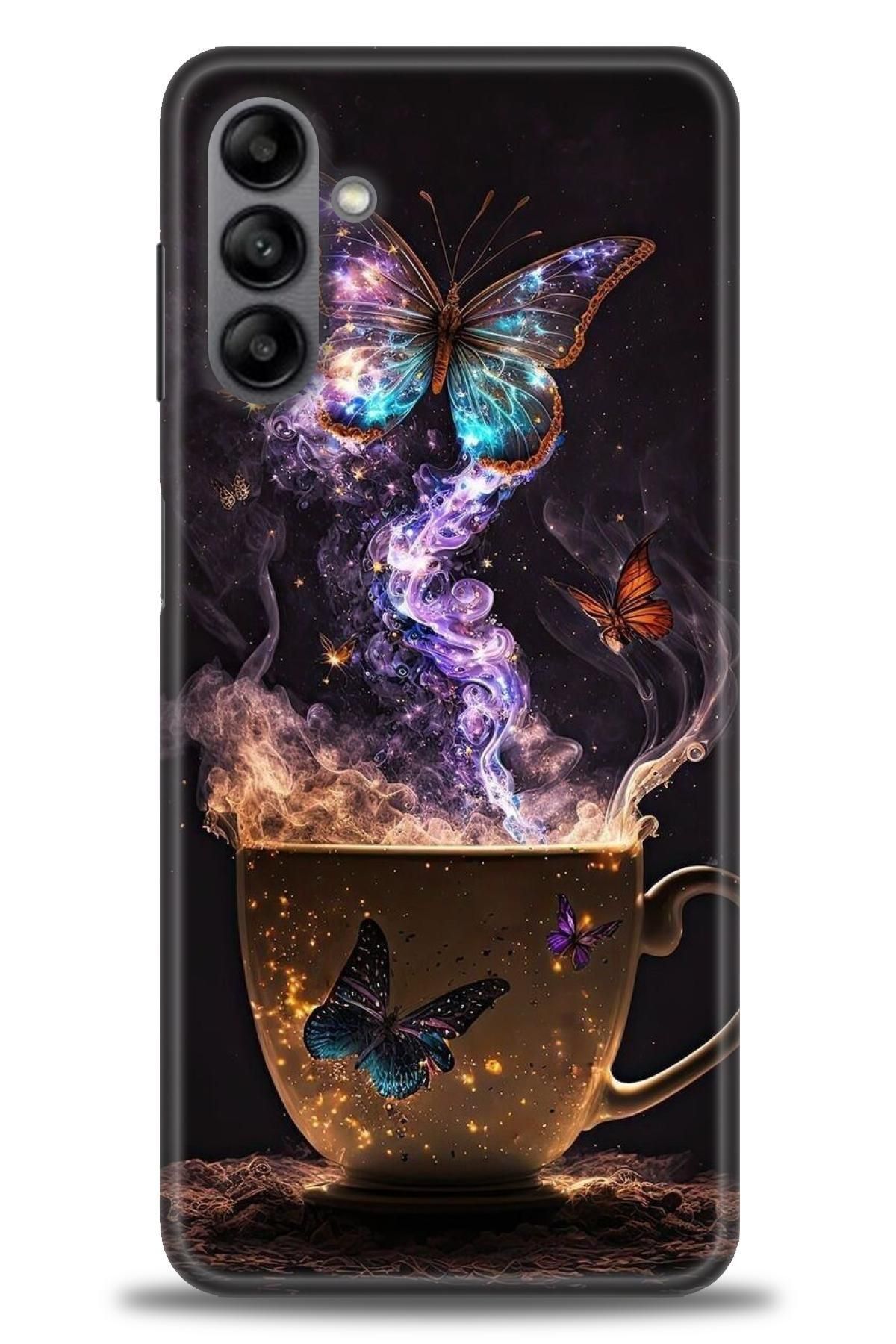 CooperTech Samsung Galaxy A04S İle Uyumlu HD Baskılı Desenli Silikon Kılıf - 612