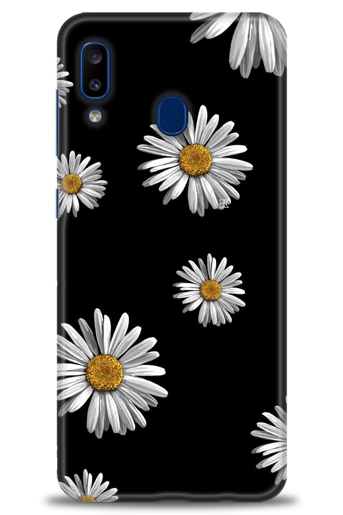 CooperTech Samsung Galaxy A20 İle Uyumlu HD Baskılı Desenli Silikon Kılıf - 414
