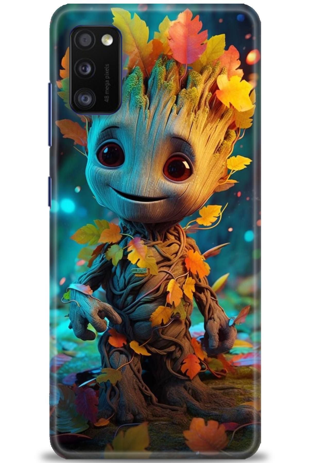 CooperTech Samsung Galaxy A41 İle Uyumlu HD Baskılı Desenli Silikon Kılıf - 630