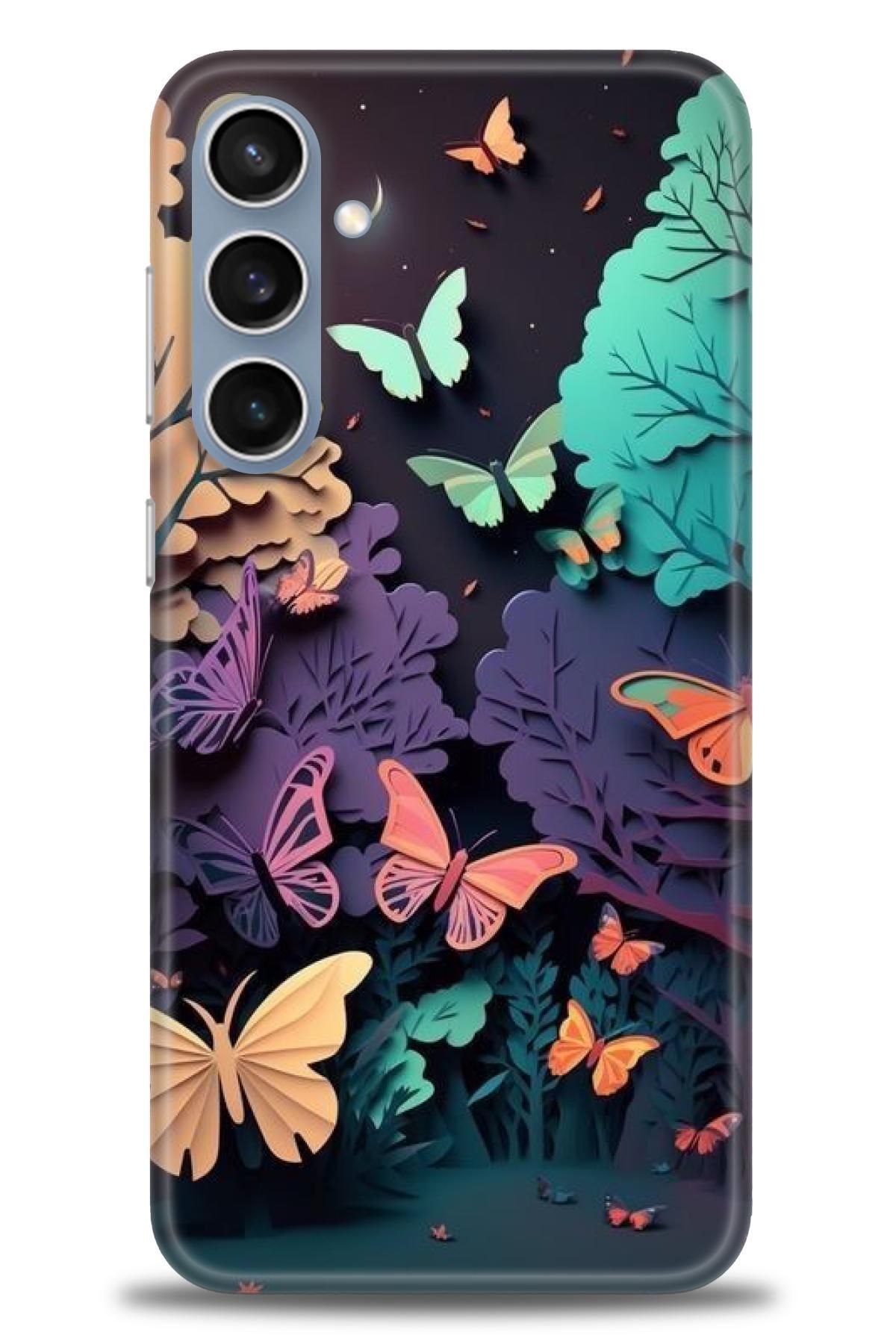 CooperTech Samsung Galaxy S24 Plus İle Uyumlu HD Baskılı Desenli Silikon Kılıf - 522