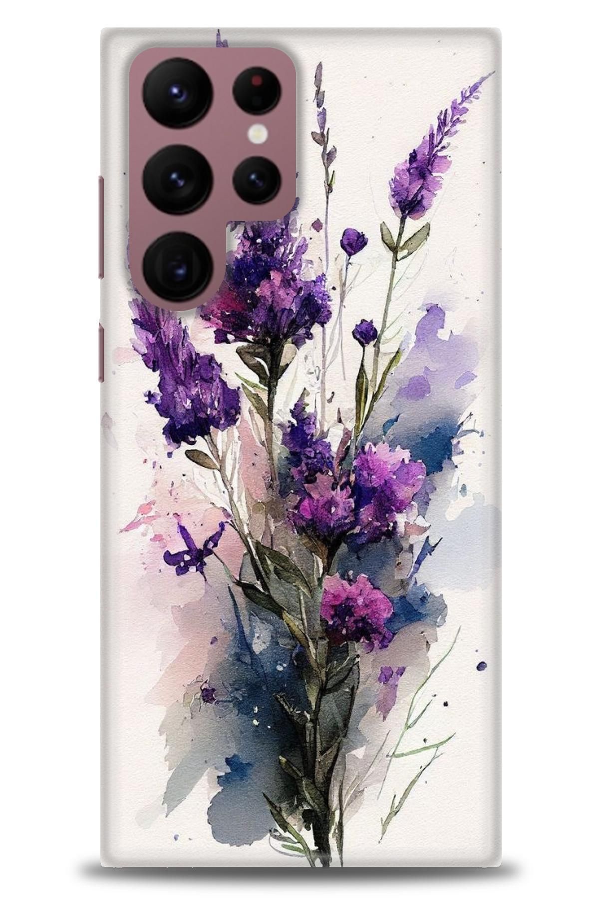 CooperTech Samsung Galaxy S22 Ultra İle Uyumlu HD Baskılı Desenli Silikon Kılıf - 243