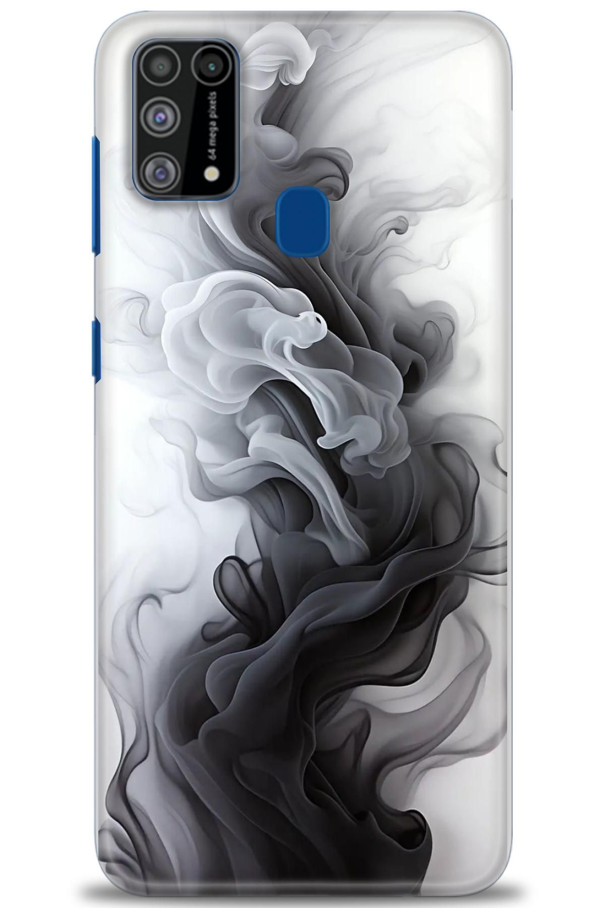 CooperTech Samsung Galaxy M31 İle Uyumlu HD Baskılı Desenli Silikon Kılıf - 46