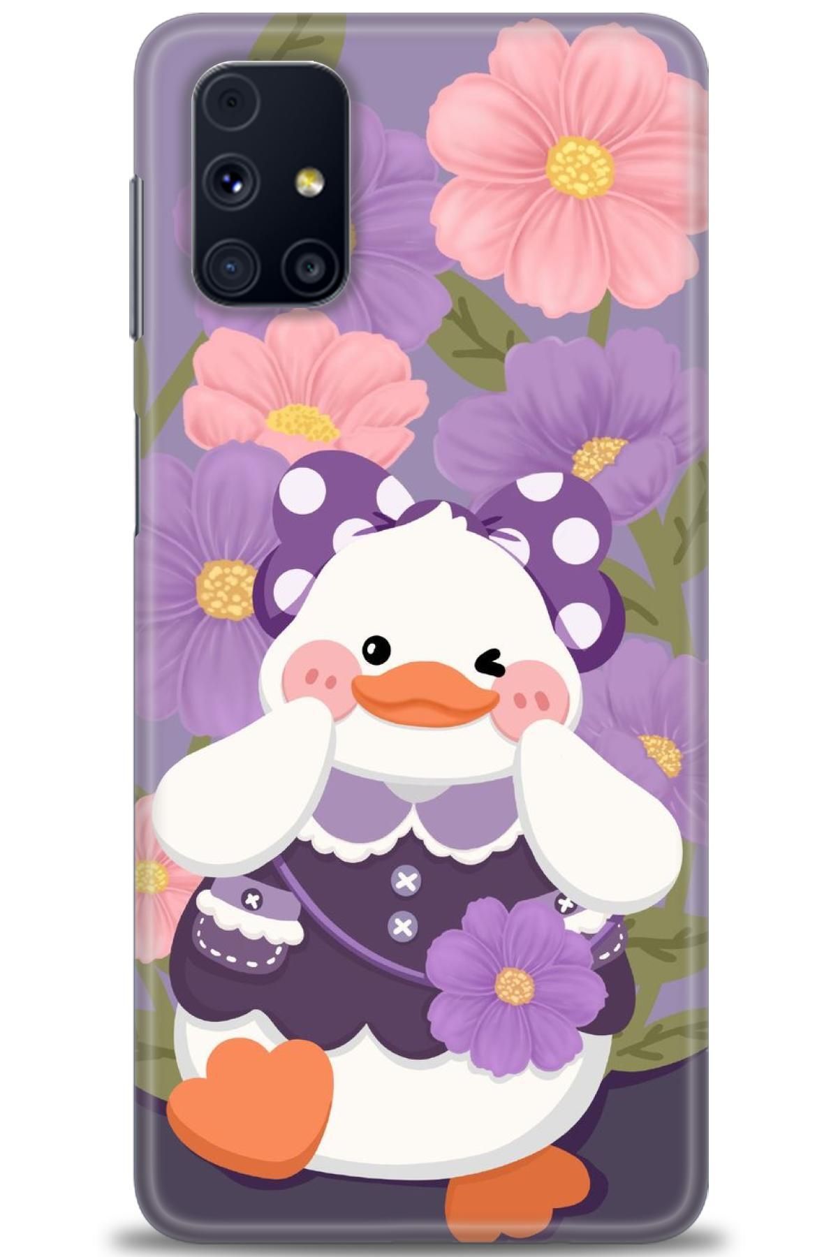 CooperTech Samsung Galaxy M31S İle Uyumlu HD Baskılı Desenli Silikon Kılıf - 874