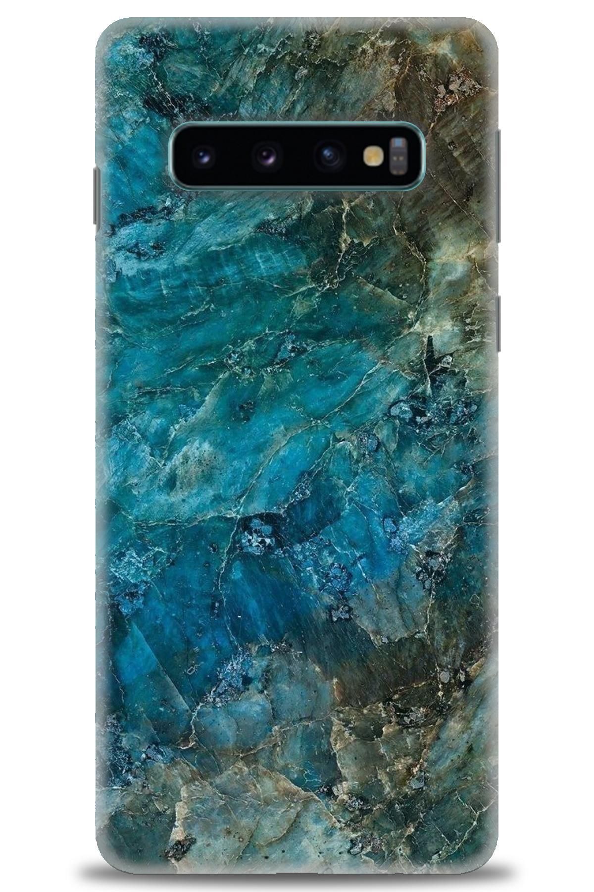 CooperTech Samsung Galaxy S10 İle Uyumlu HD Baskılı Desenli Silikon Kılıf - 216