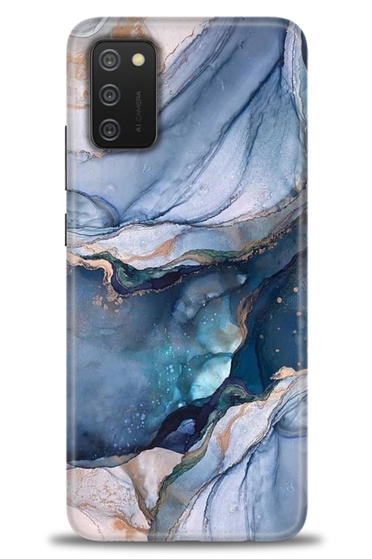 CooperTech Samsung Galaxy A02S İle Uyumlu HD Baskılı Desenli Silikon Kılıf - 810