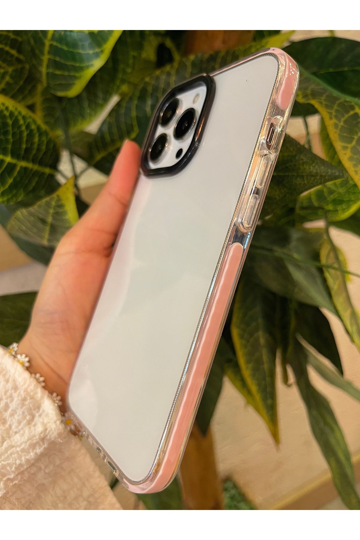 RİZVO Iphone 11 PRO MAX Uyumlu Impact Serisi Lüks Darbe Emici Kaymaz Esnek Silikon Şeffaf Kılıf