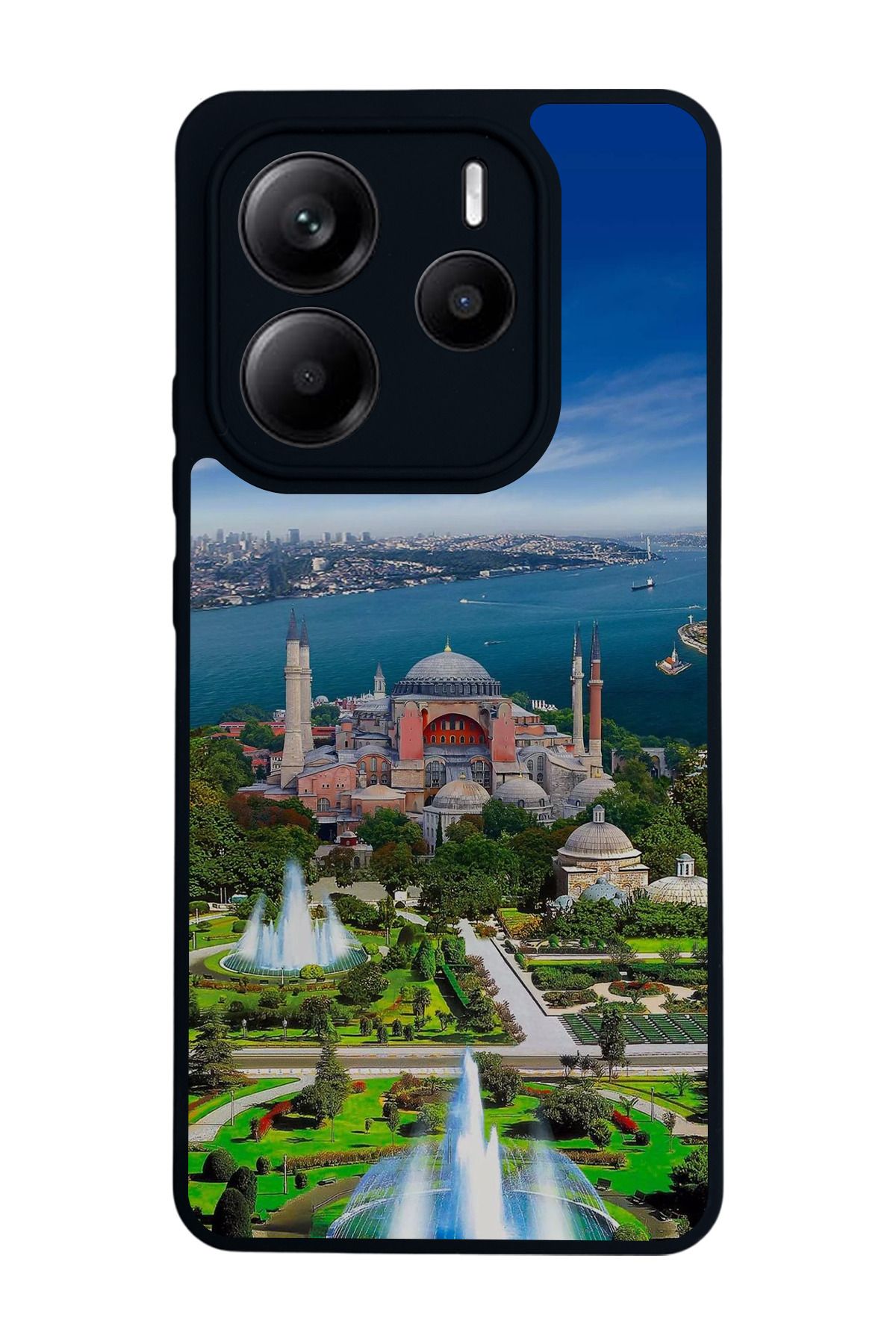 BGAKSESUAR Xiaomi Redmi Note 14 Mat Siyah uyumlu Kılıf – Yumuşak Silikon, Koruyucu, Şok Emici Kapak