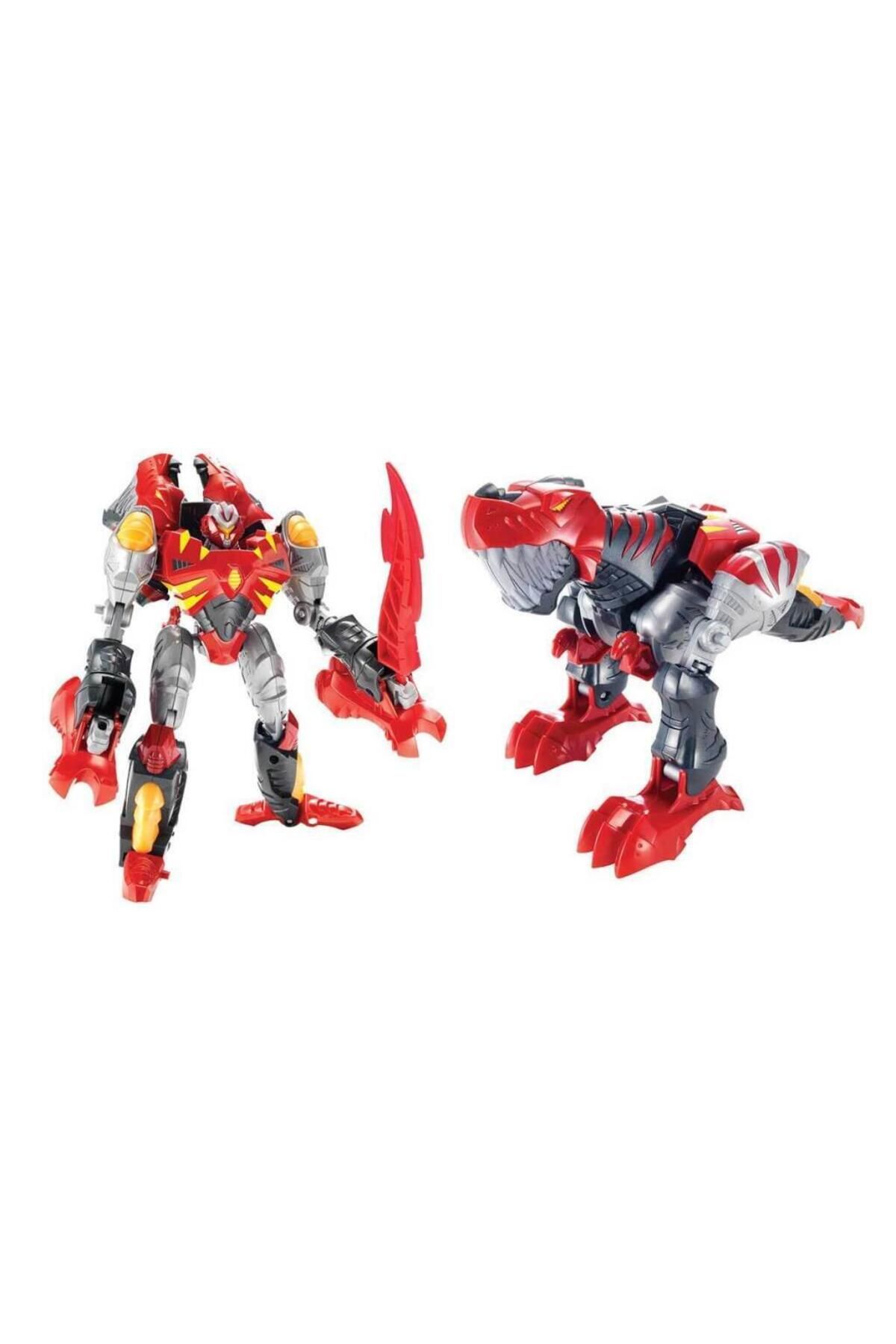 merland benvecocuk M.A.R.S. Dönüşebilen Robot Dinozor T-Rex - 4116-4118 (Lisinya)