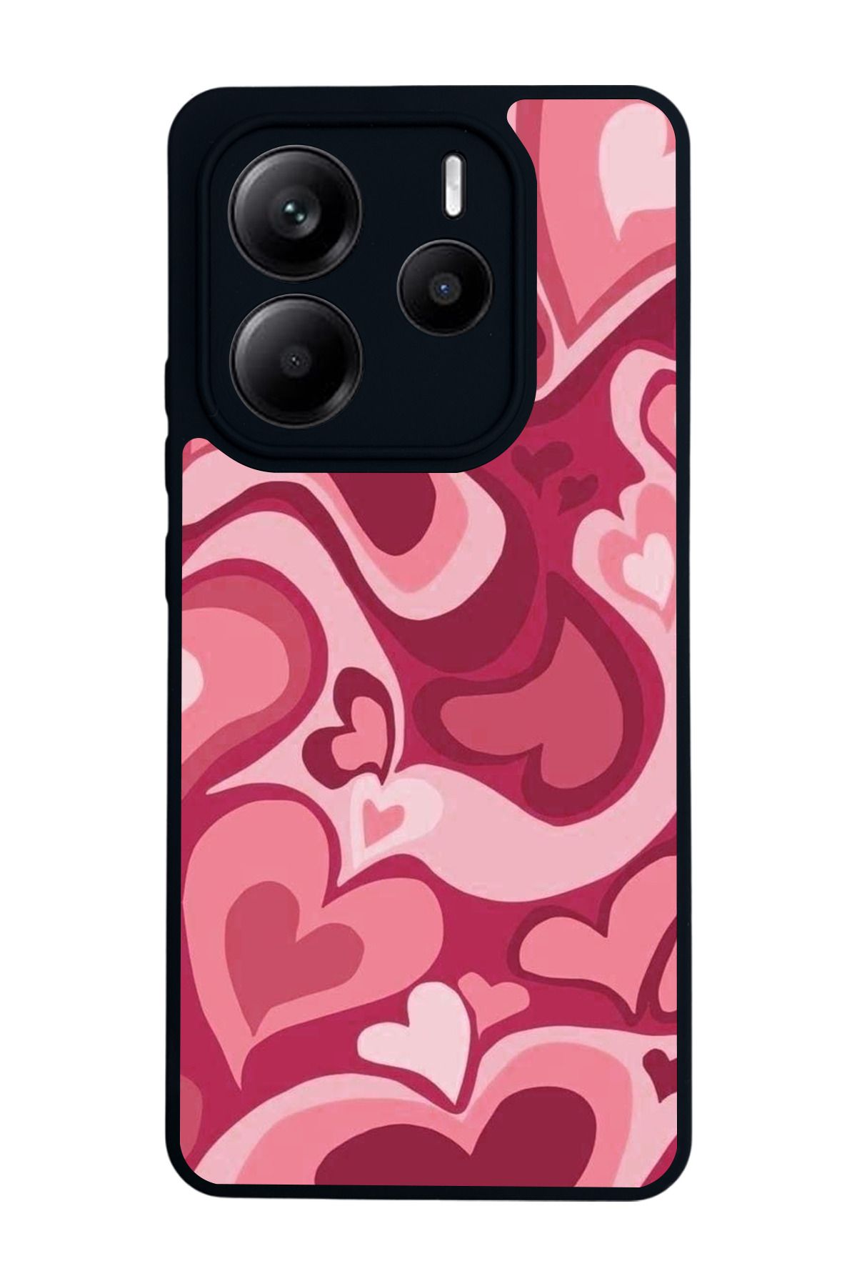 BGAKSESUAR Xiaomi Redmi Note 14 Mat Siyah uyumlu Kılıf – Yumuşak Silikon, Koruyucu, Şok Emici Kapak