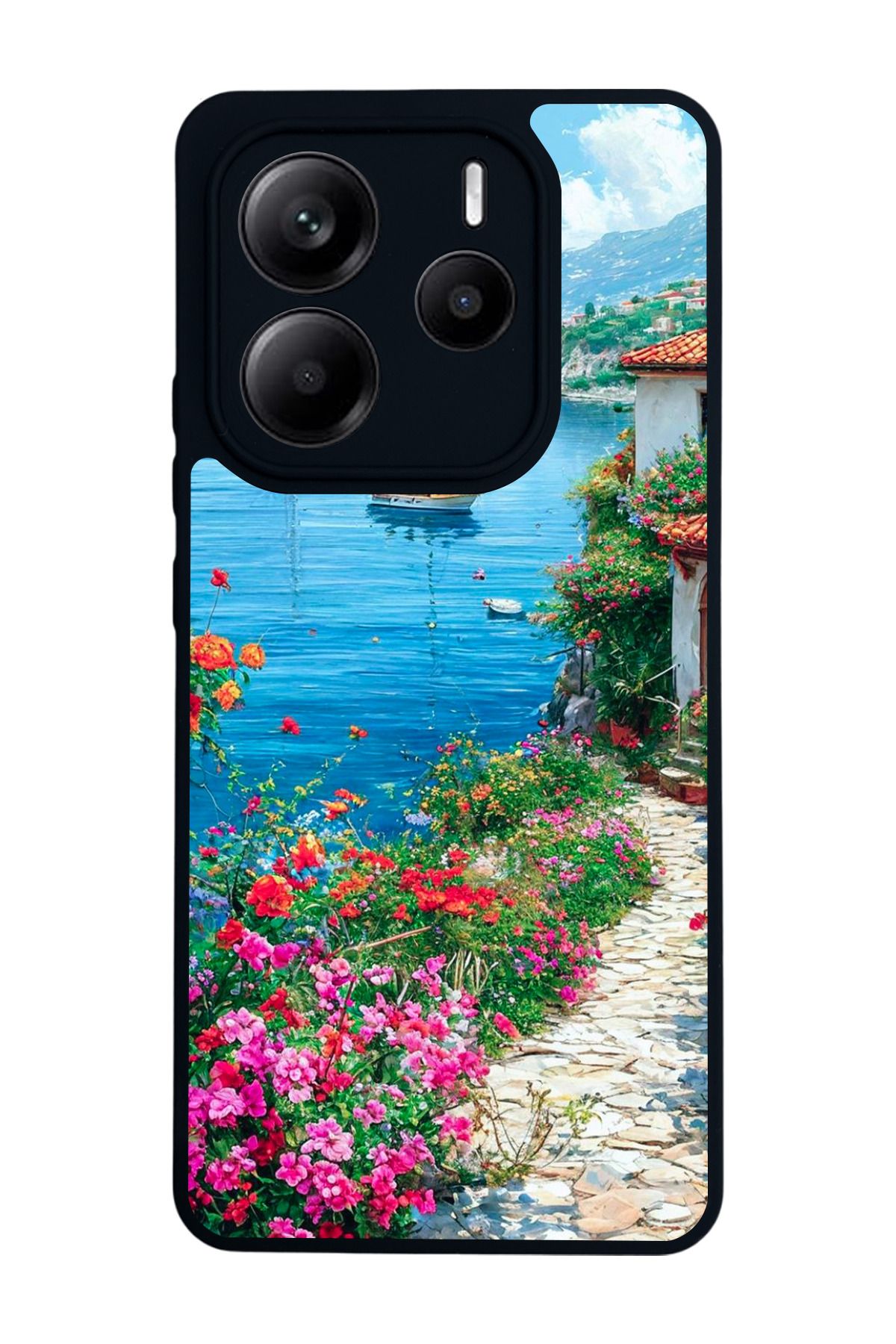 BGAKSESUAR Xiaomi Redmi Note 14 Mat Siyah uyumlu Kılıf – Yumuşak Silikon, Koruyucu, Şok Emici Kapak