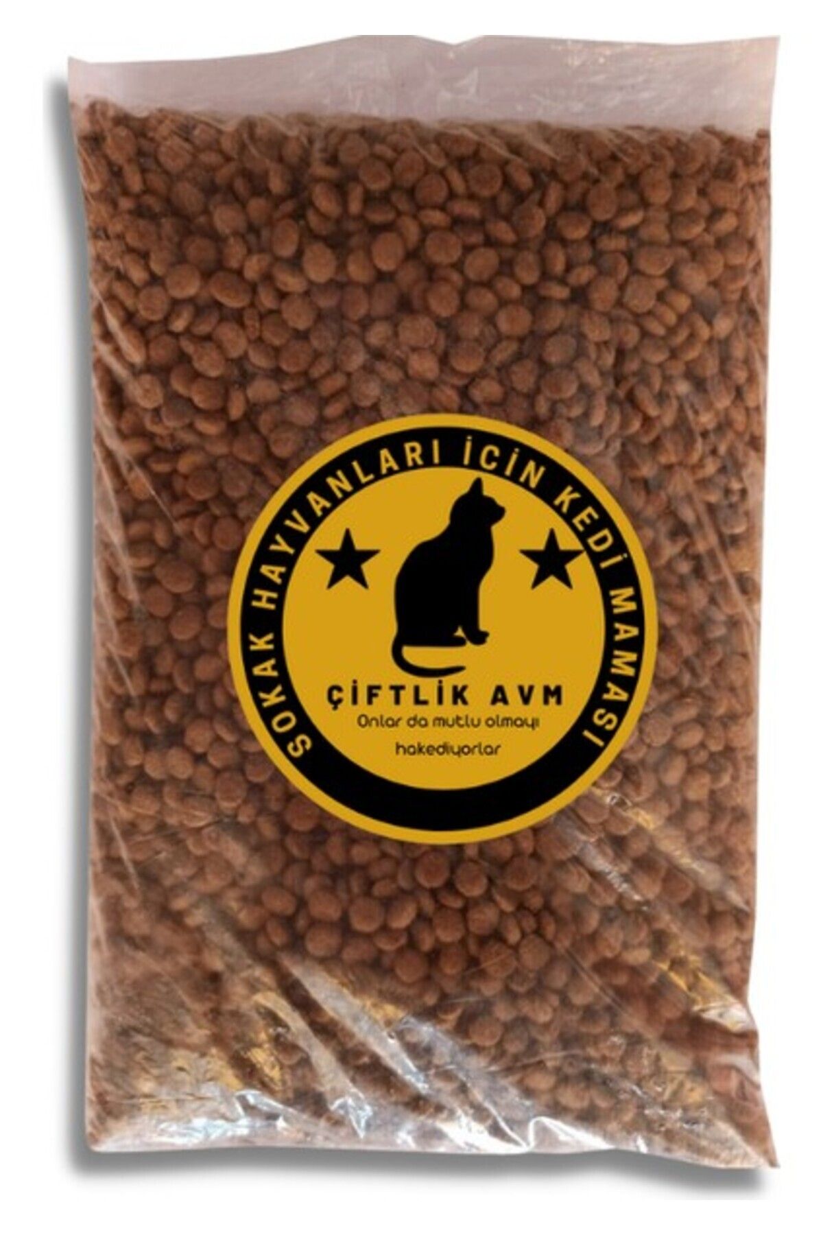 Orqinel Çiftlik Avm Sokak Hayvanları Için Destekleyici Kedi Maması 500 gr
