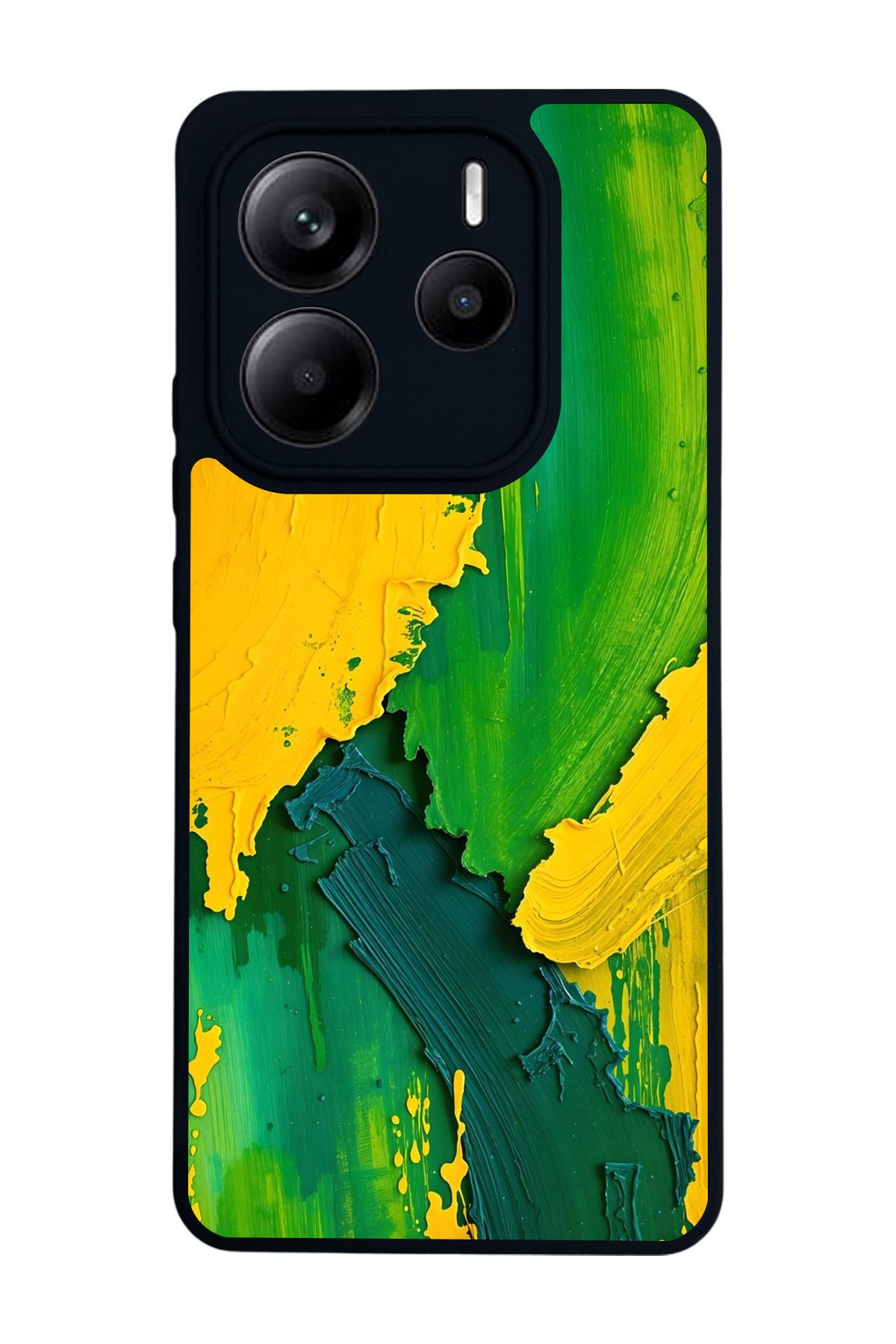 BGAKSESUAR Xiaomi Redmi Note 14 Mat Siyah uyumlu Kılıf – Yumuşak Silikon, Koruyucu, Şok Emici Kapak