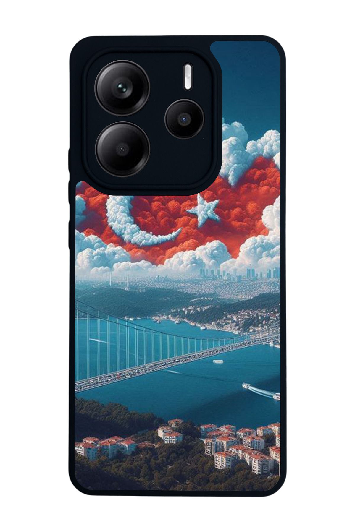 BGAKSESUAR Xiaomi Redmi Note 14 Mat Siyah uyumlu Kılıf – Yumuşak Silikon, Koruyucu, Şok Emici Kapak